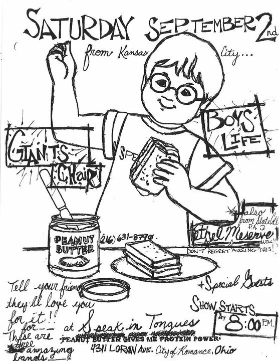 With Boys Life & Giants Chair