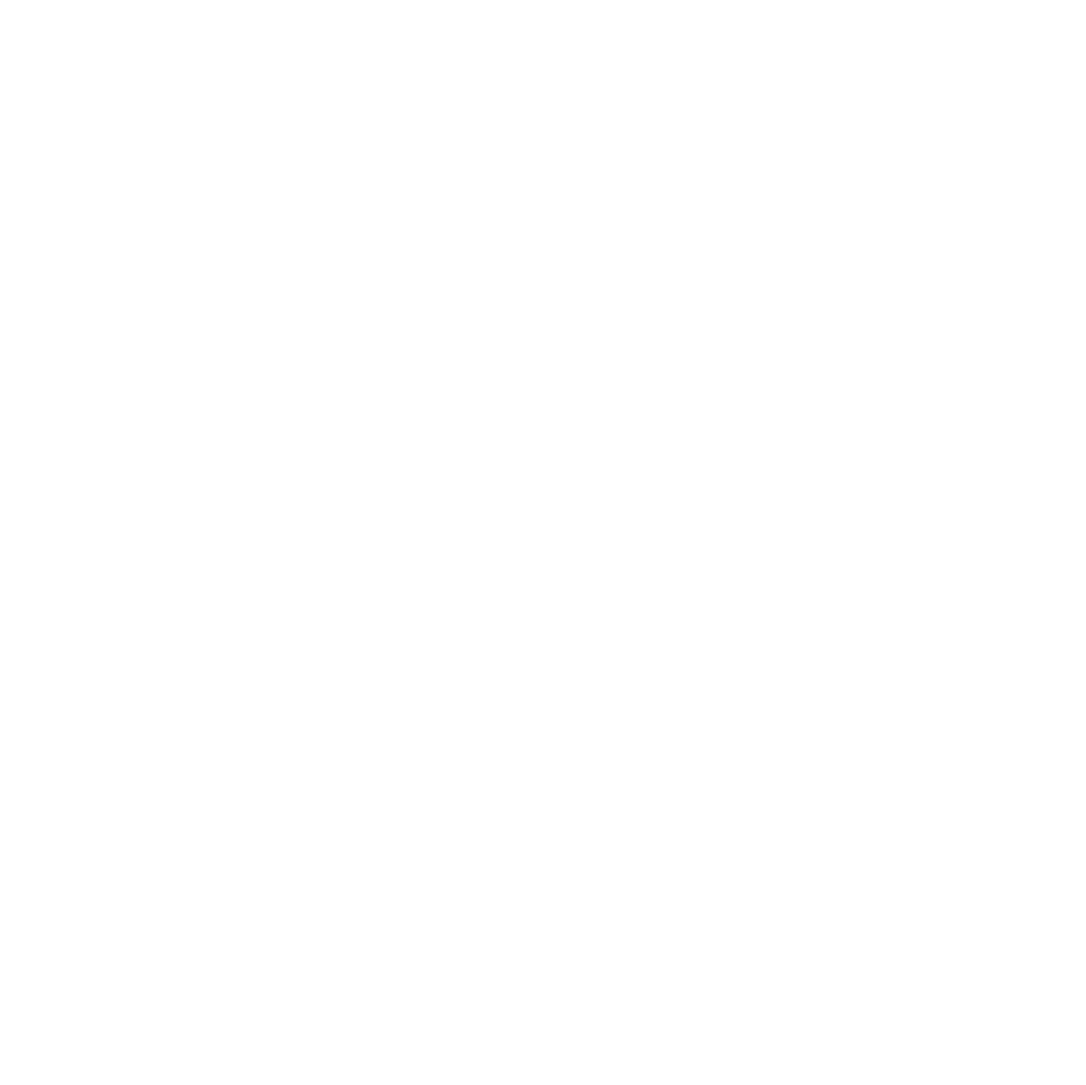 White heart surrounded by radiant lines on a black background.