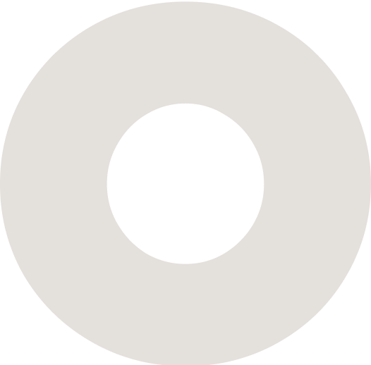 Blank black circle with a large light gray ring around it on a dark background.