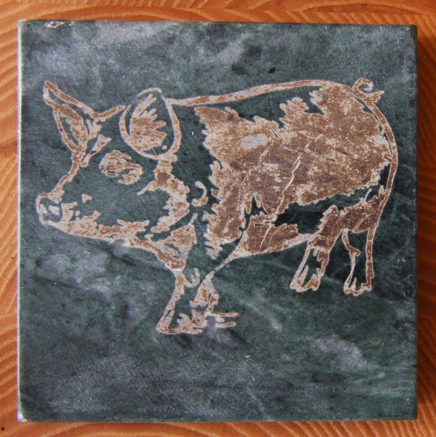 Pig Marble Coaster