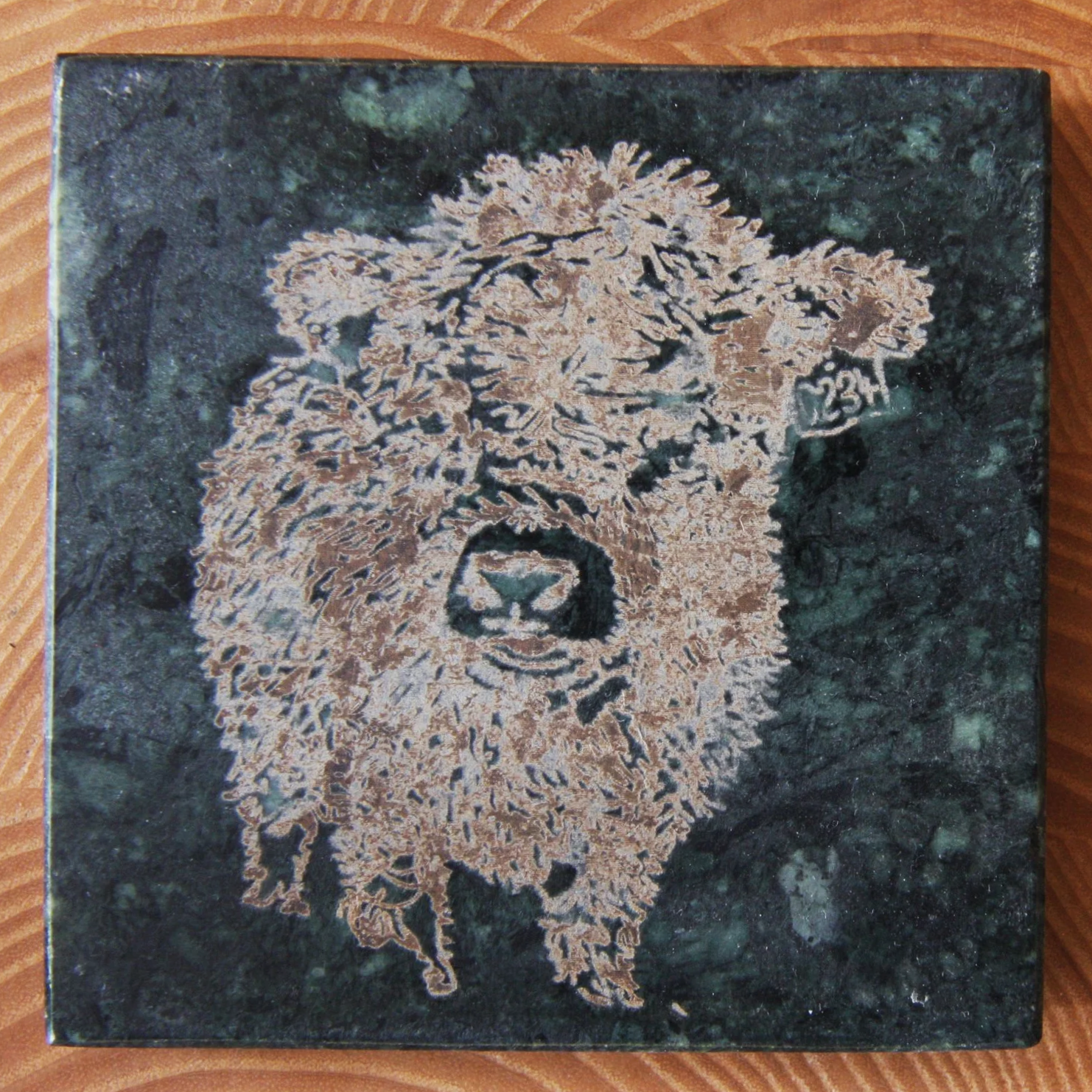 Calf Marble Coaster