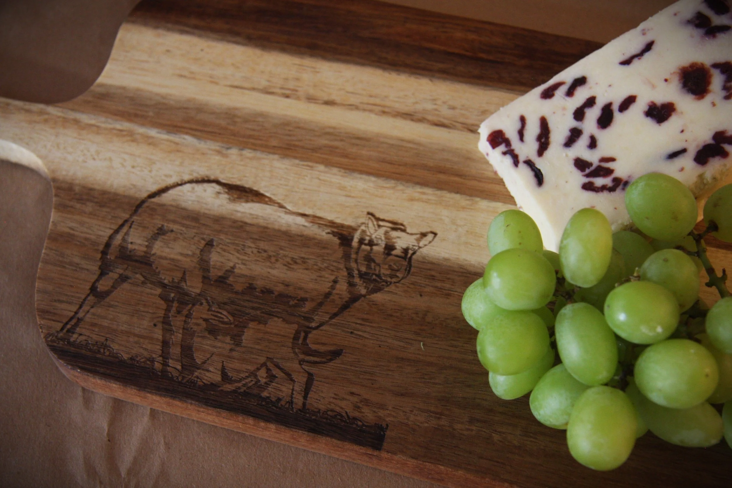 Sheep Wooden Serving Platter