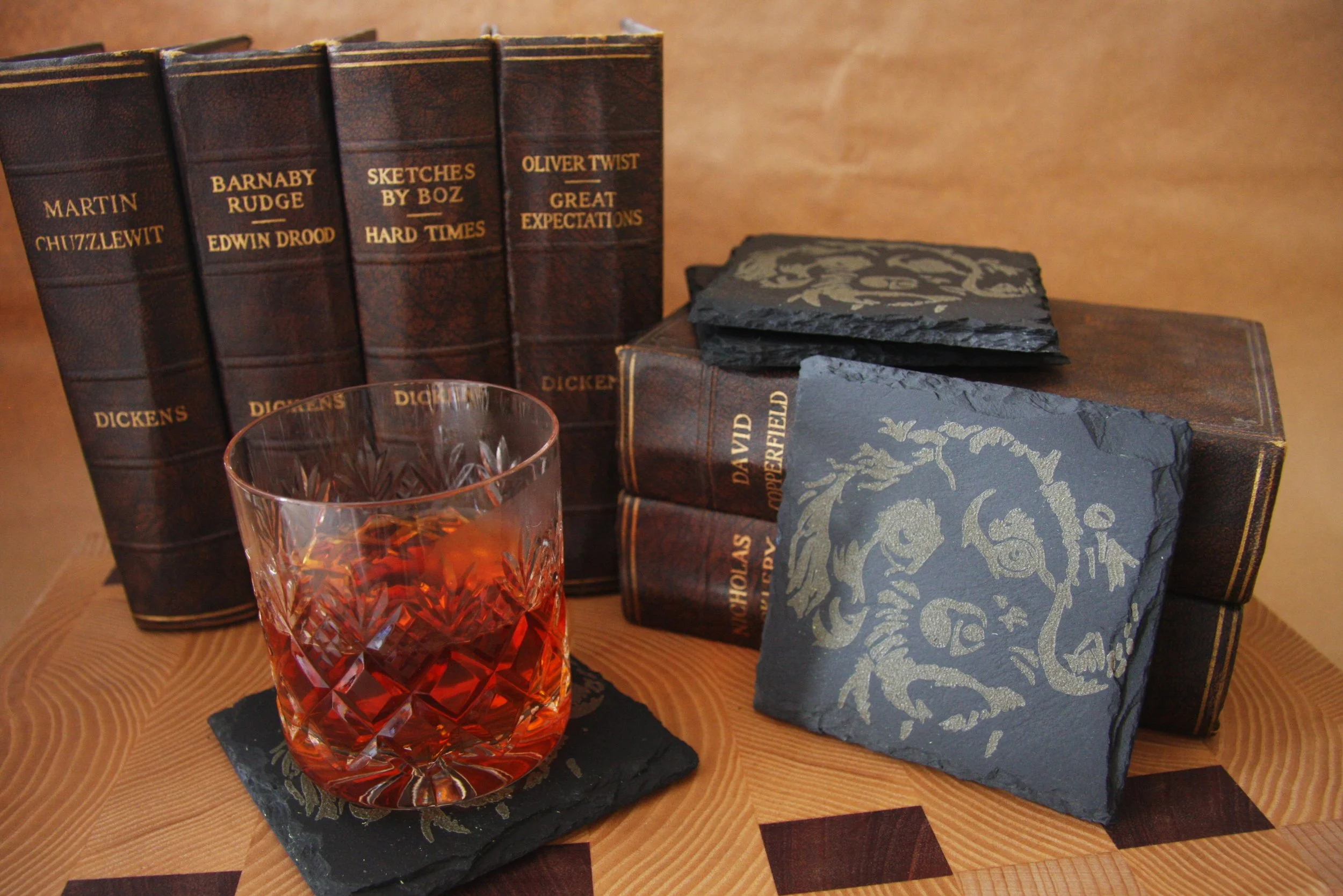 Cockerpoo Slate Coaster (set of 4)