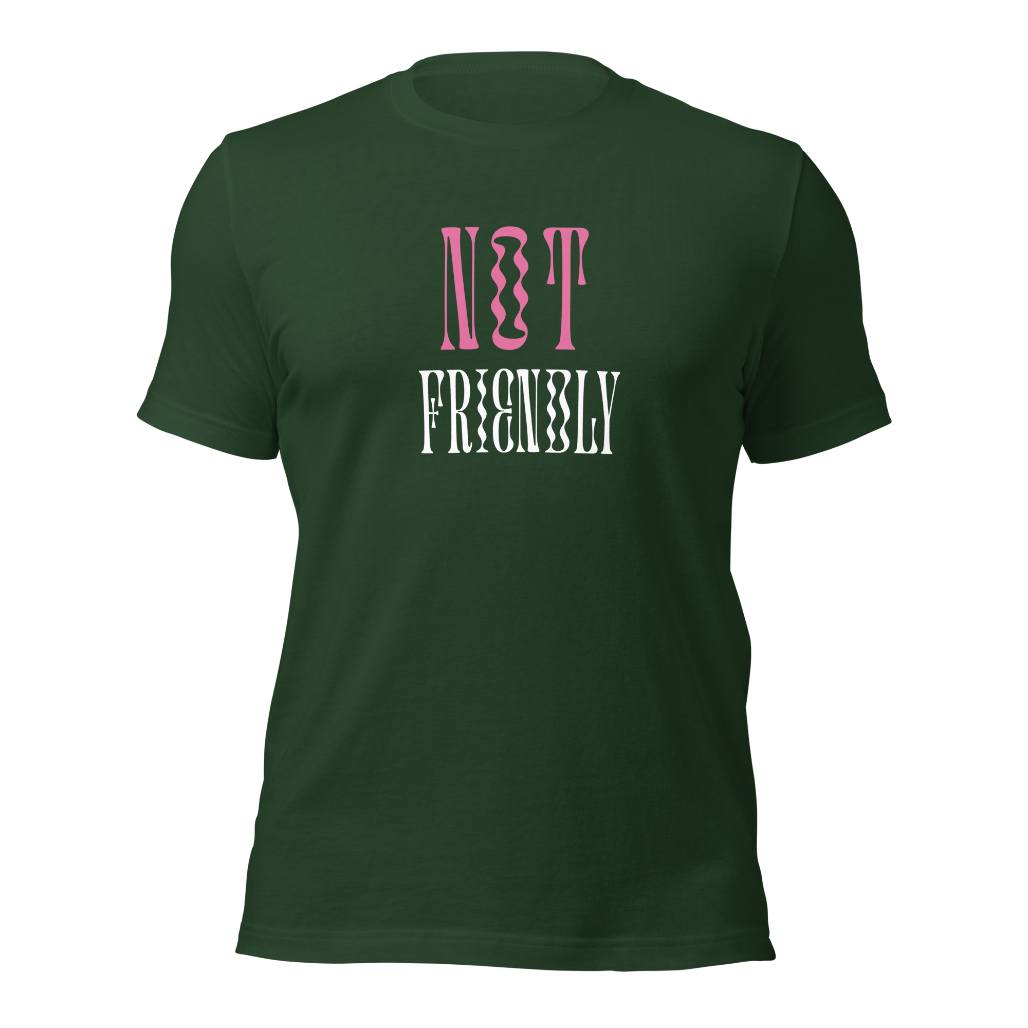 Not Friendly Unisex t-shirt
