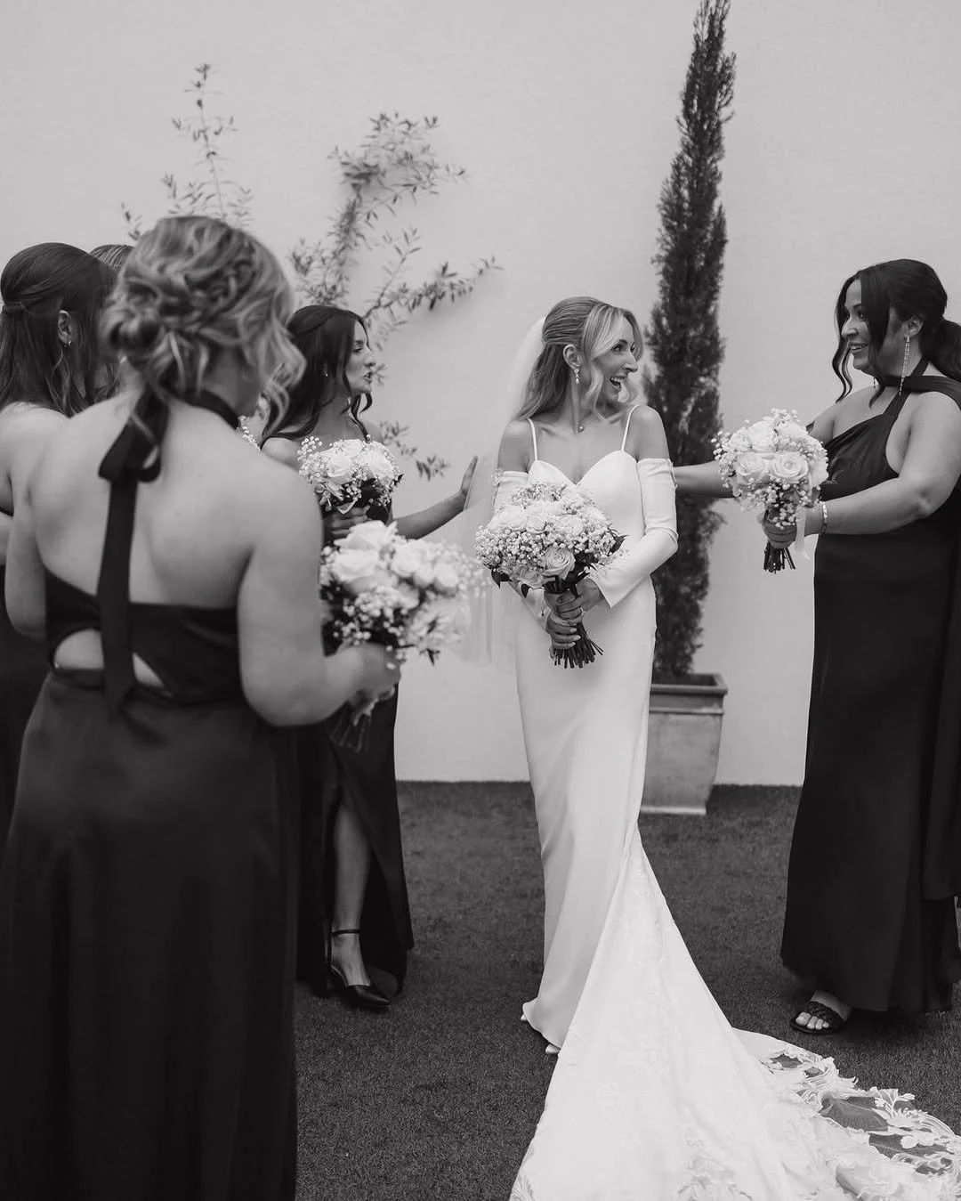 Photo: Melissa MacDonald   Bouquet, Bridesmaids  
