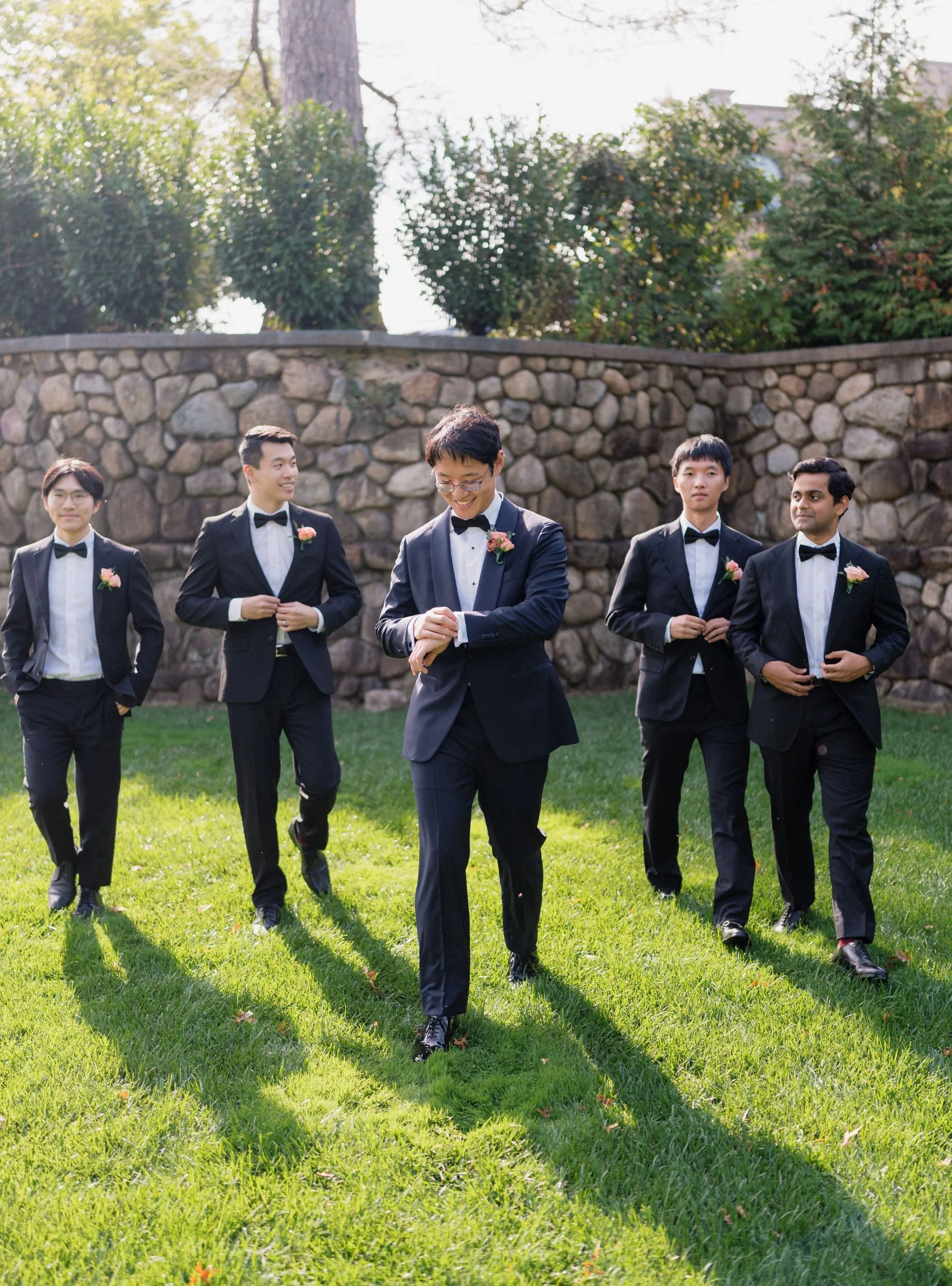Photo: Jon Pivko   Groom & Groomsmen  
