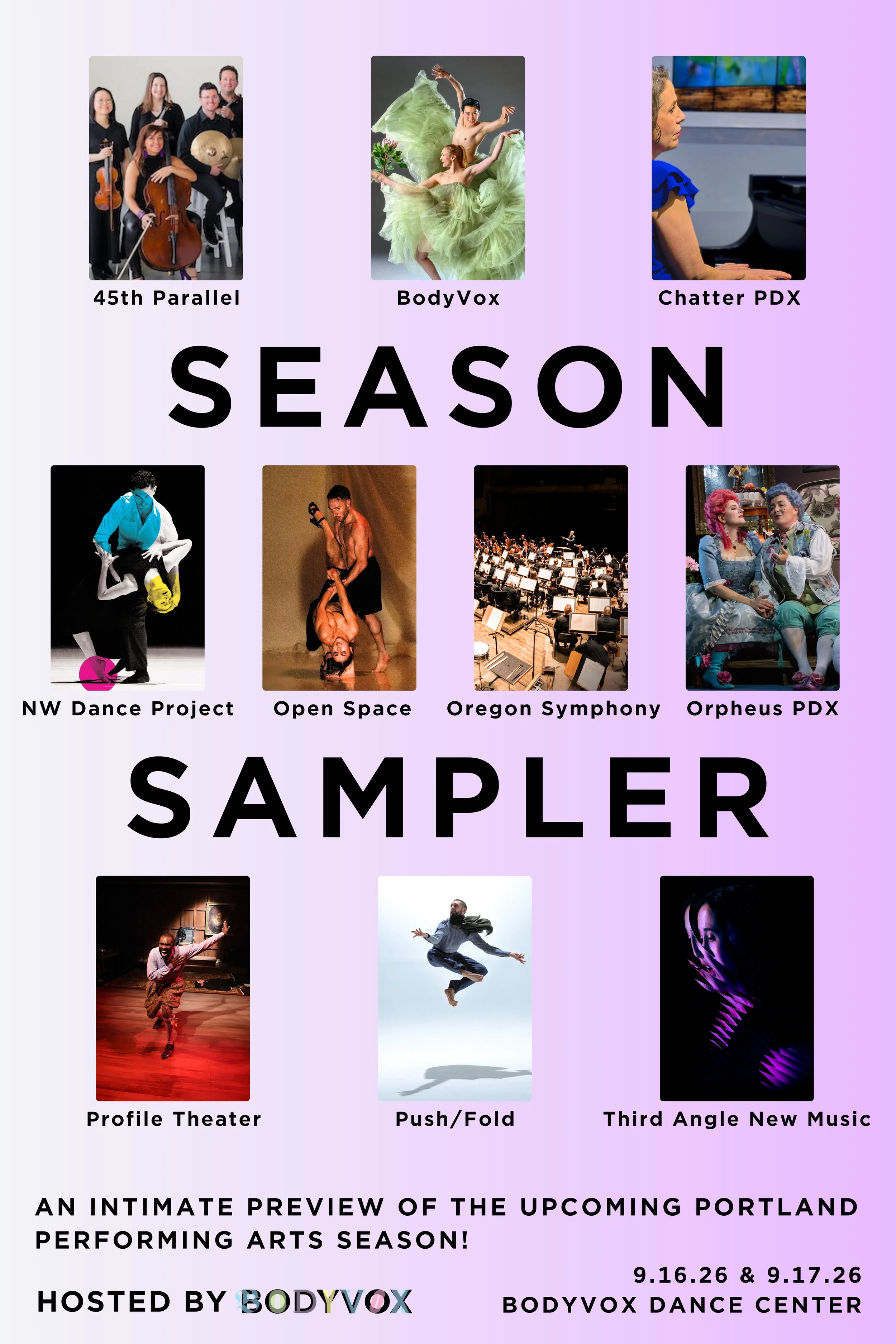 BodyVox Season Sampler