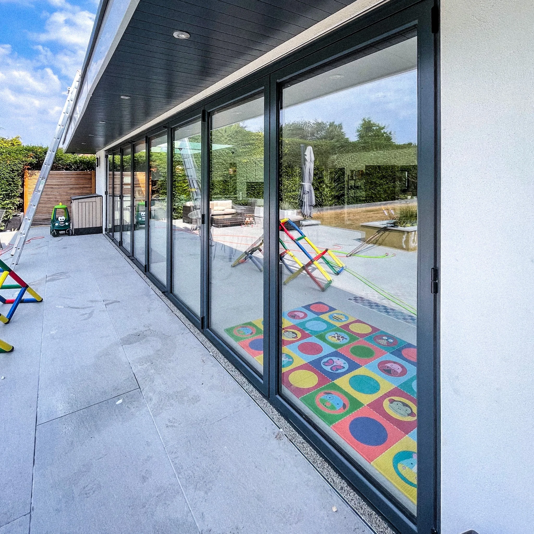 Clean Bi-Fold doors 