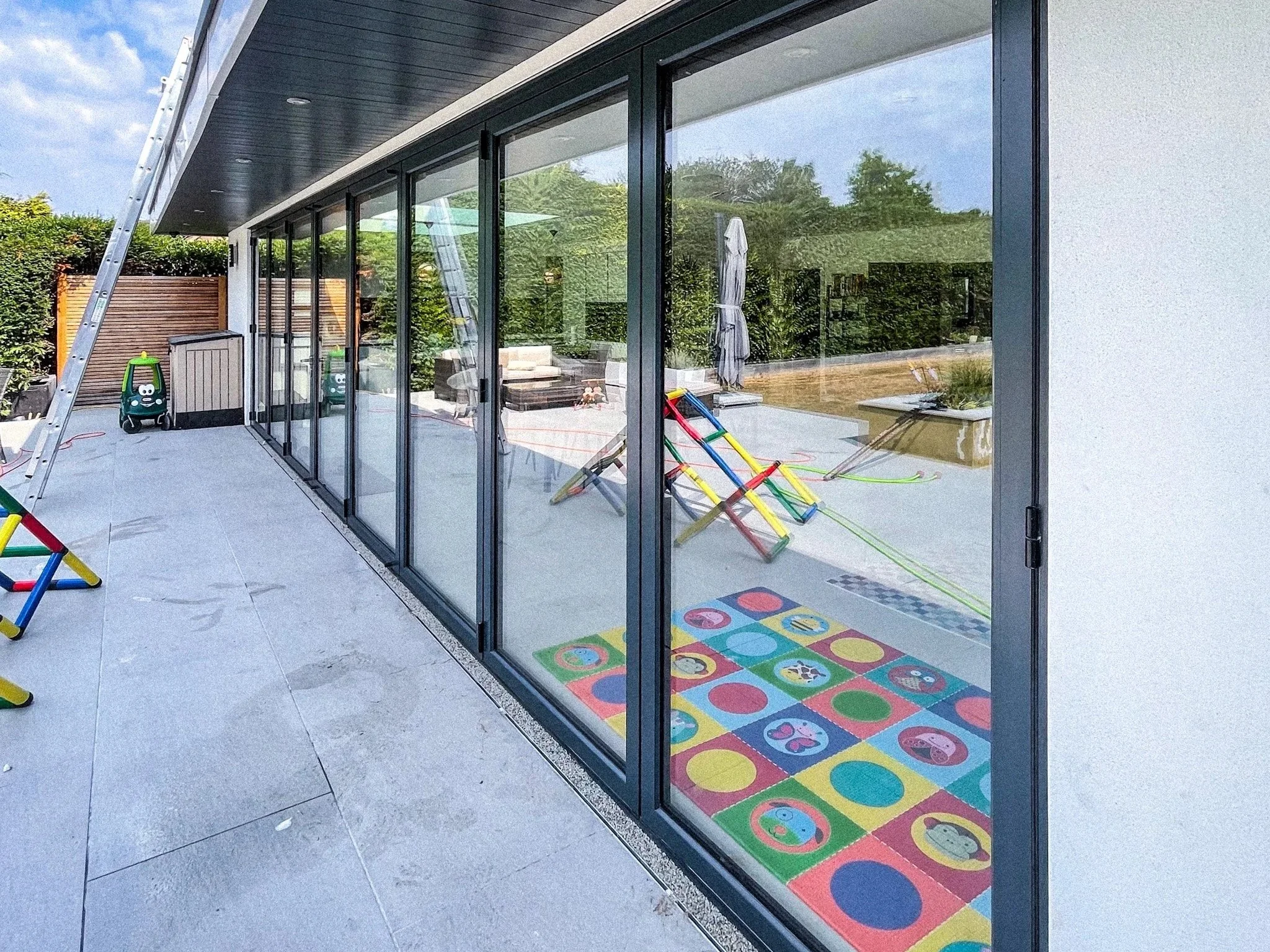 Clean windows shining in Hailsham