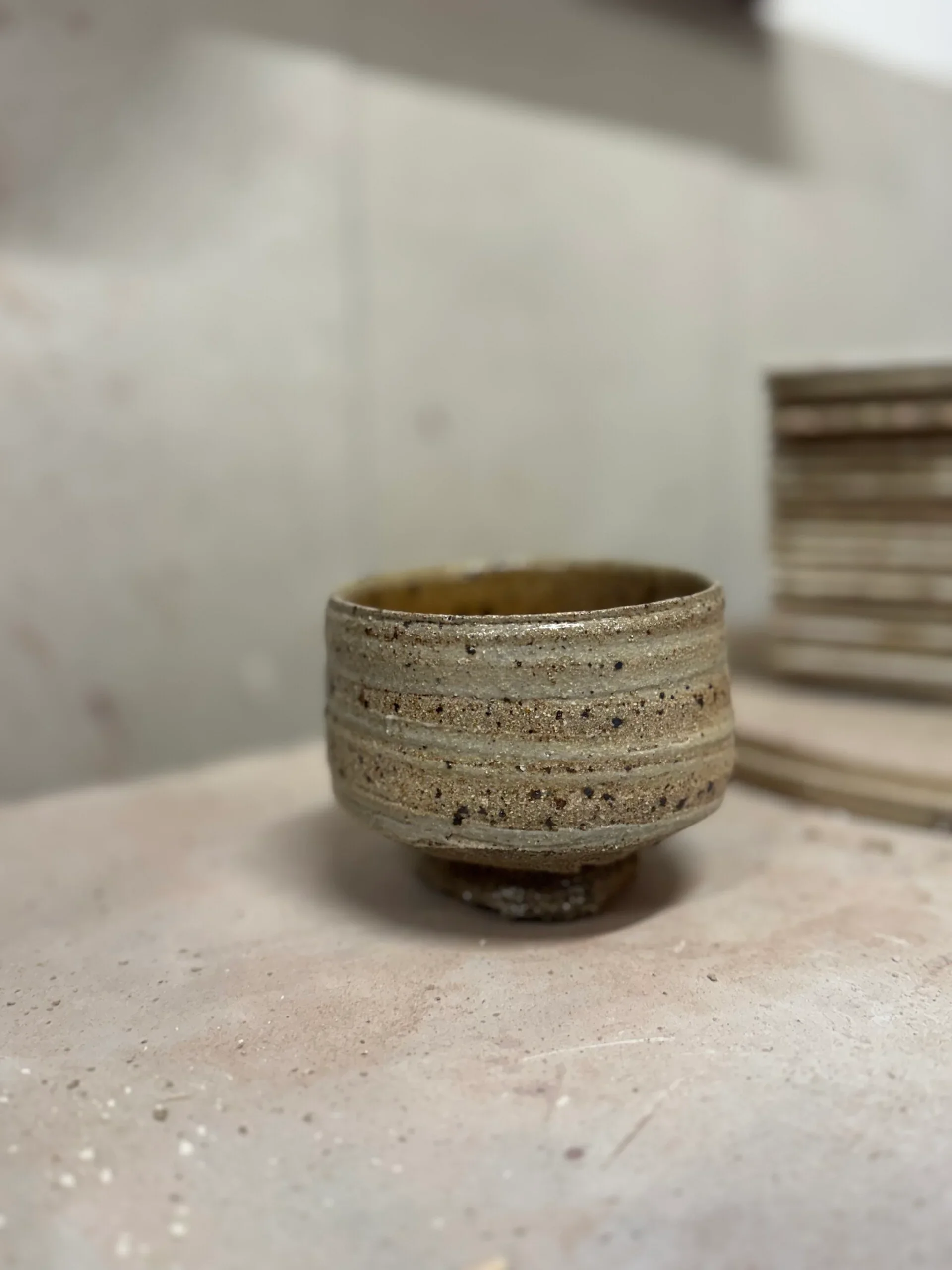 Artisanal Rustic Clay Mug