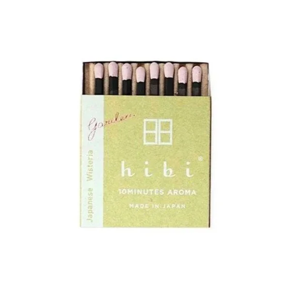 Hibi Scented Matches: Japanese Wisteria