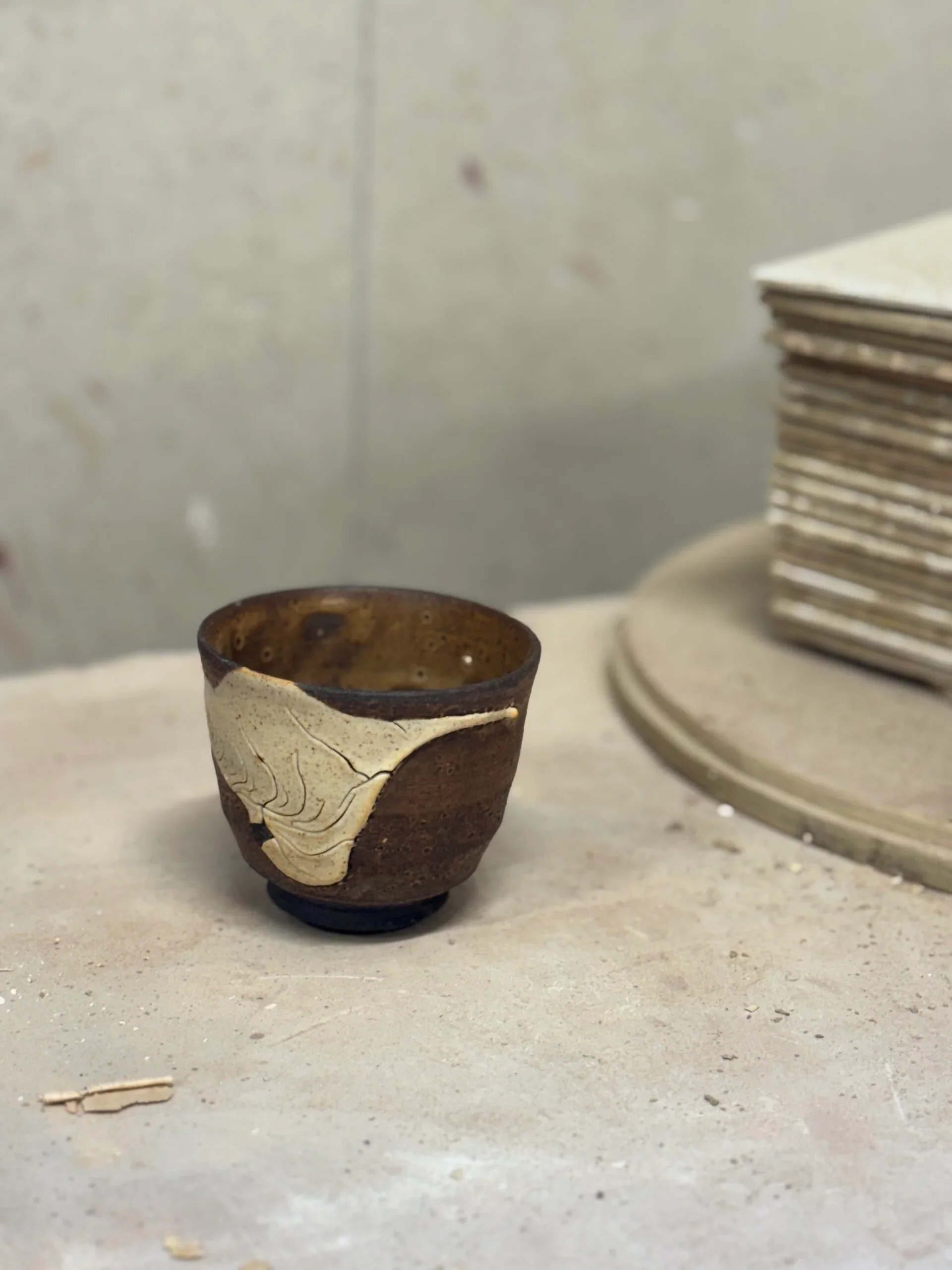 Rustic Artisan Cup