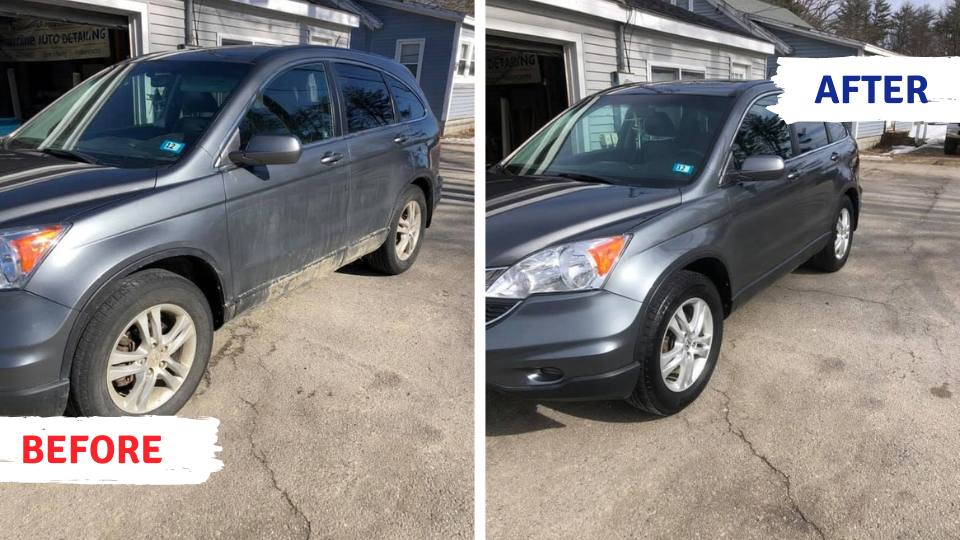 Dark Blue SUV Exterior