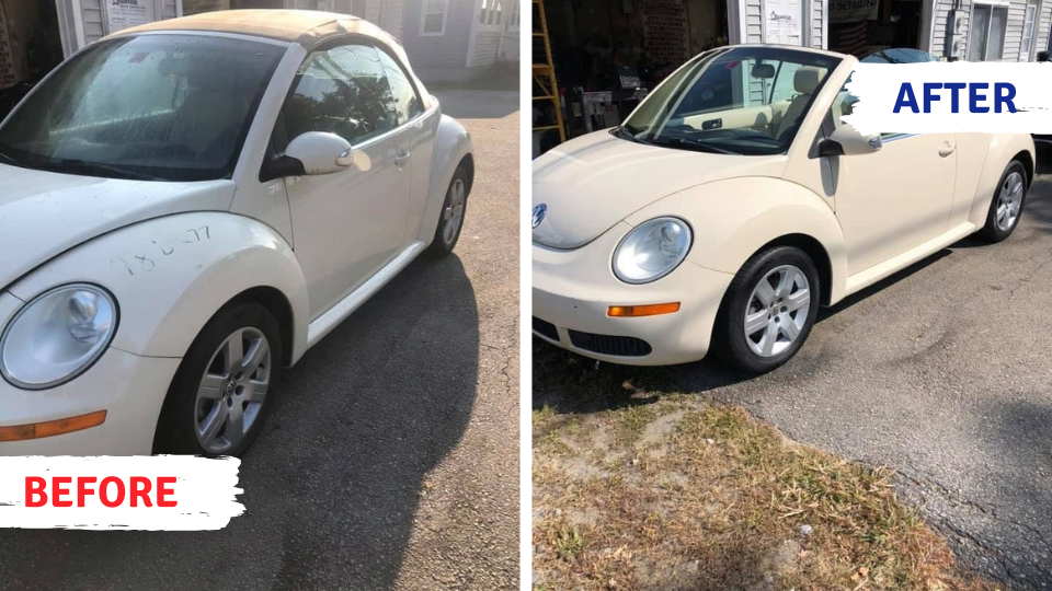 White Buggy Exterior