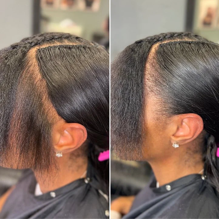 Seamless Sew-in Tutorial