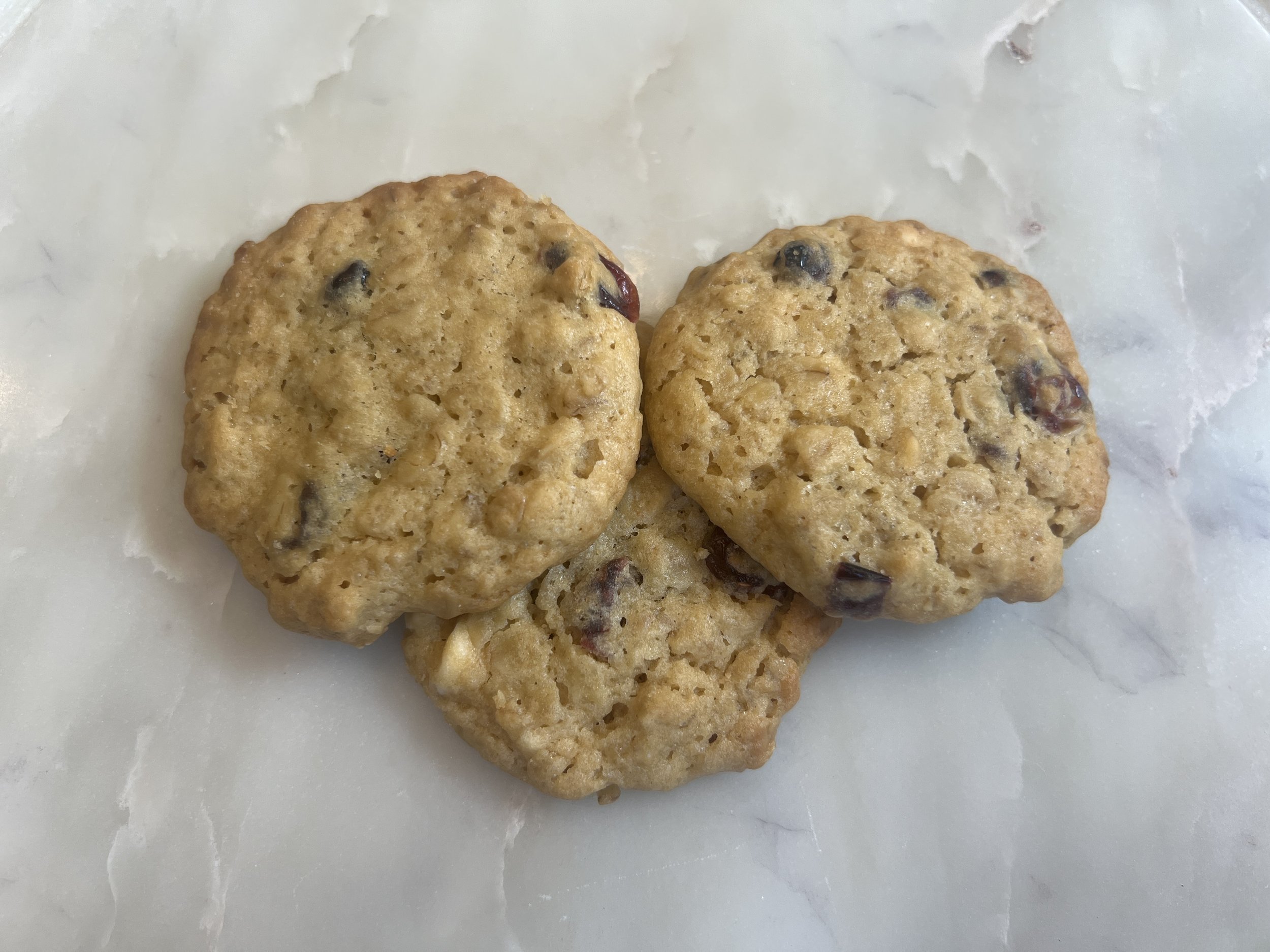 Cranberry White Chocolate Chip Cookies (OO)