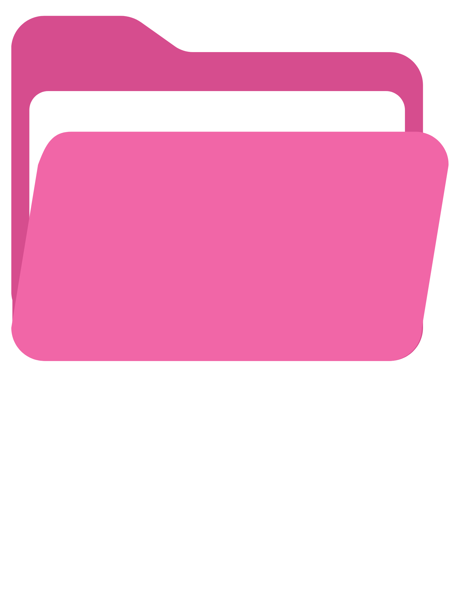 Pink and white logo for Printables, featuring a stylized folder icon and the text 'printables'.