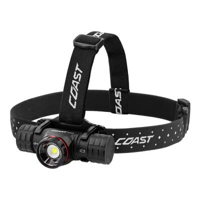 COAST Products XPH34R 2700 Lumen Rechargeable Dual Power Headlamp and Flashlight Hybrid with Magnetic Base