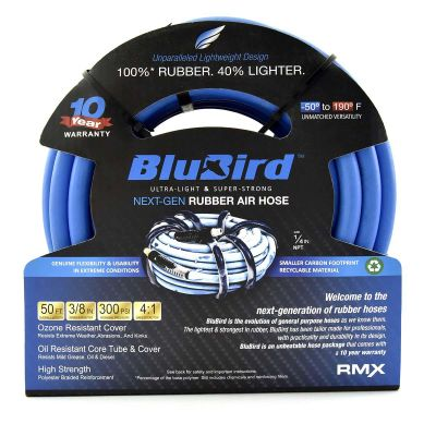 BluBird Rubber Air Hose Assembly 3/8