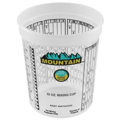 Mountain DISPOSABLE QUART MIXING CUP (100/CS)