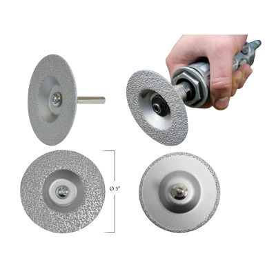Innovative Products Of America 3" 3-in-1 Diamond Grinding Wheel