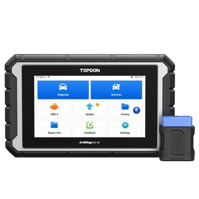 Topdon ArtiDiag900BT - 7" Bluetooth Scan Tool w/Serv Functions & Bi-Directional