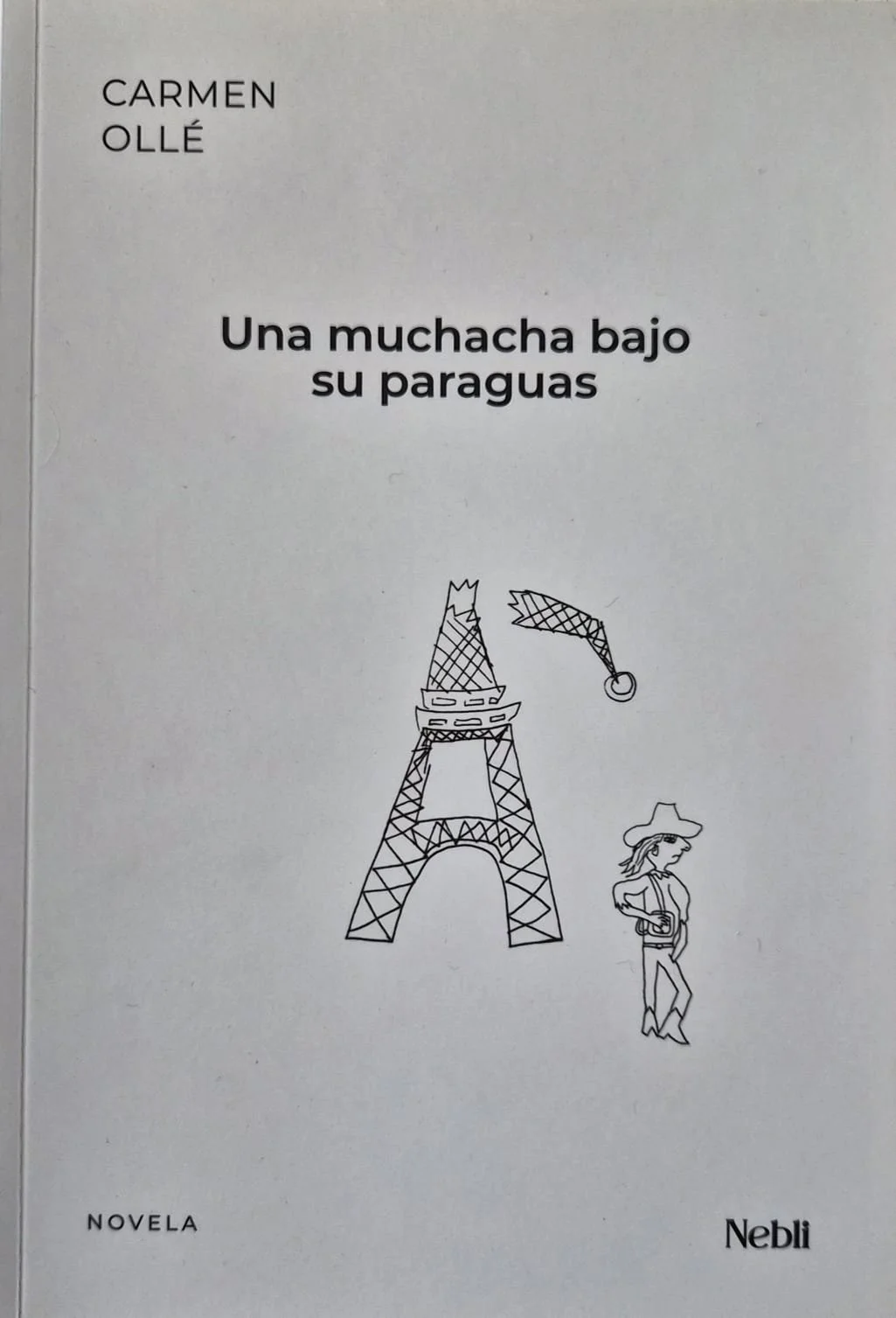 Una muchacha bajo su paraguas | Carmen Ollé