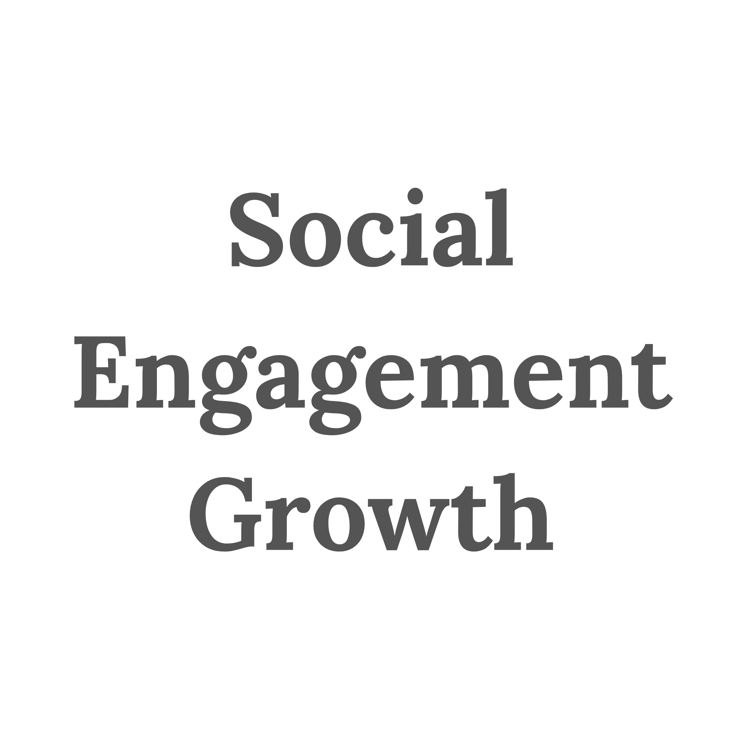 Social Engagement