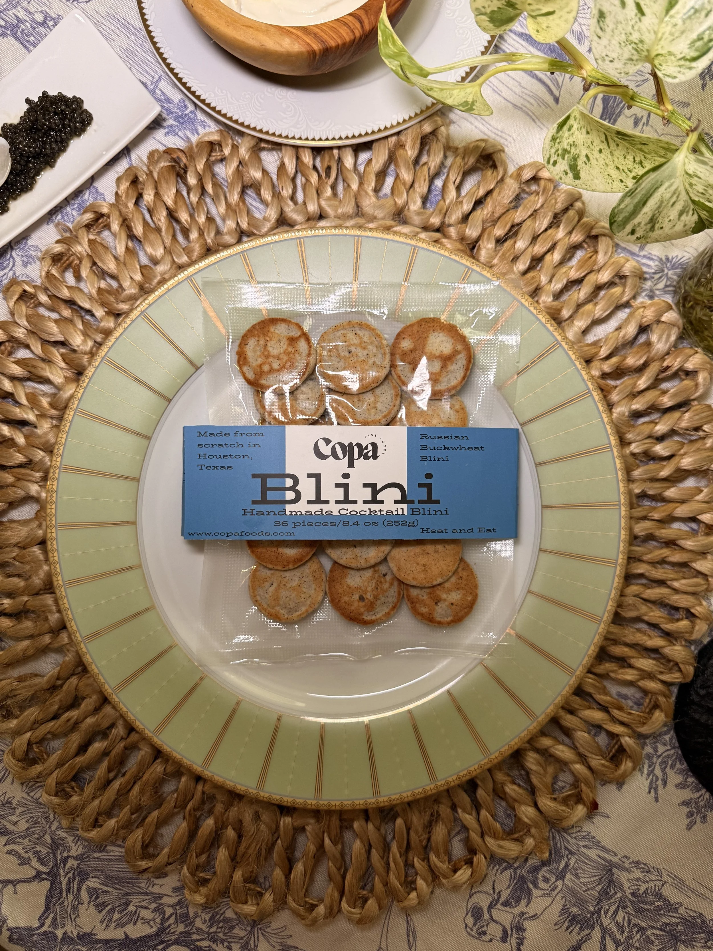 Classic Cocktail Blini