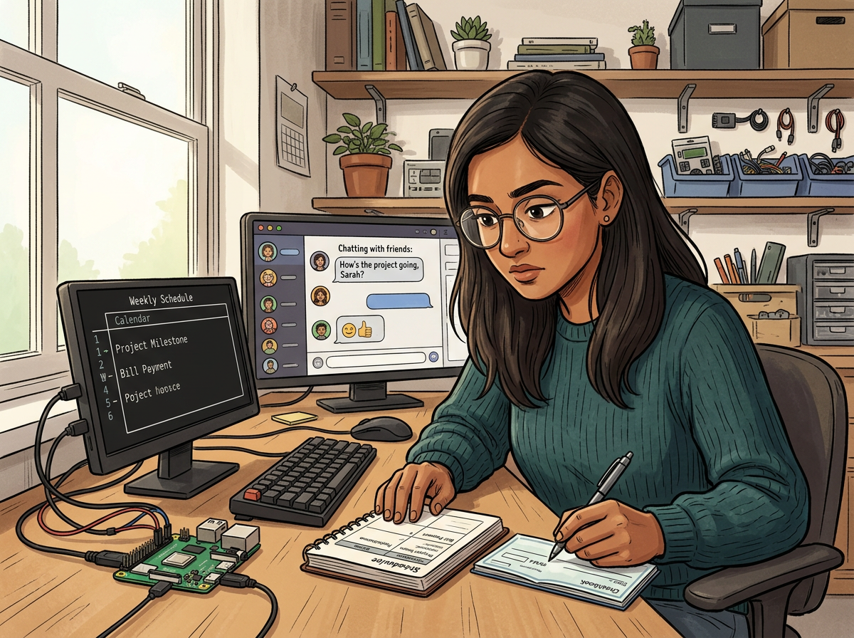 PI PERSONAL ASSISTANT With Case & Power supply you provide keyboard,Mouse, HDMI cable.
