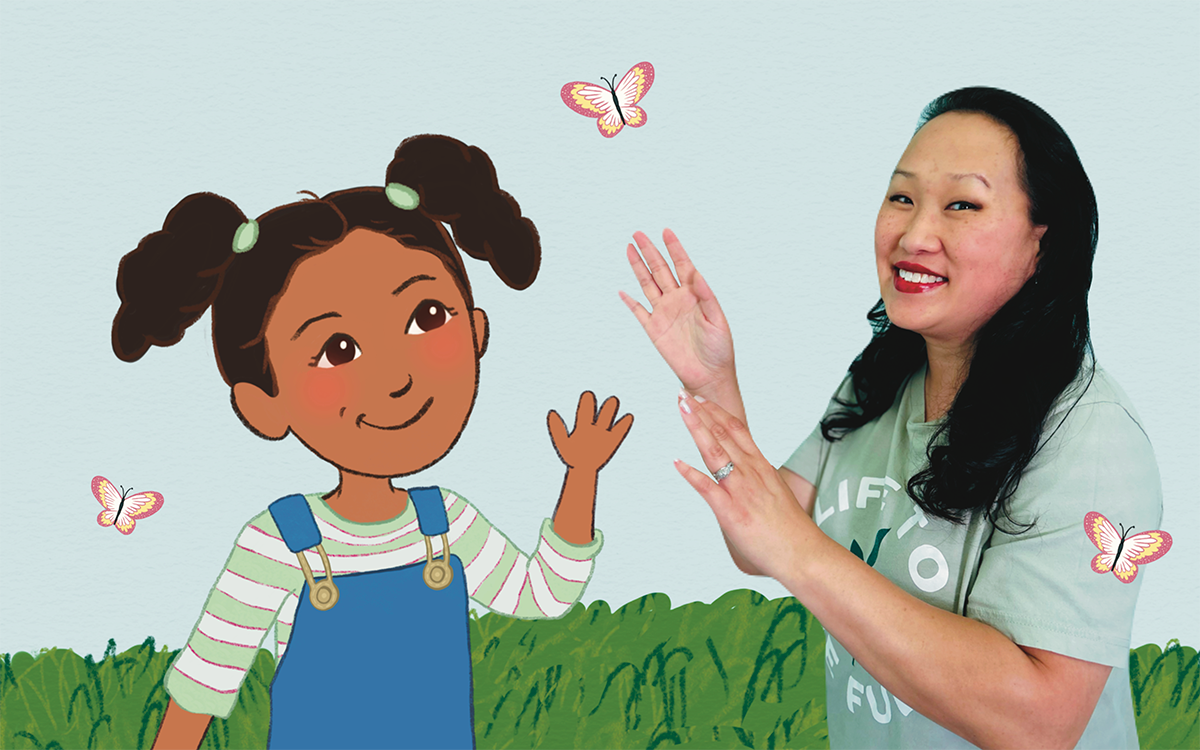 Kime Ellis Penny and her creator.png