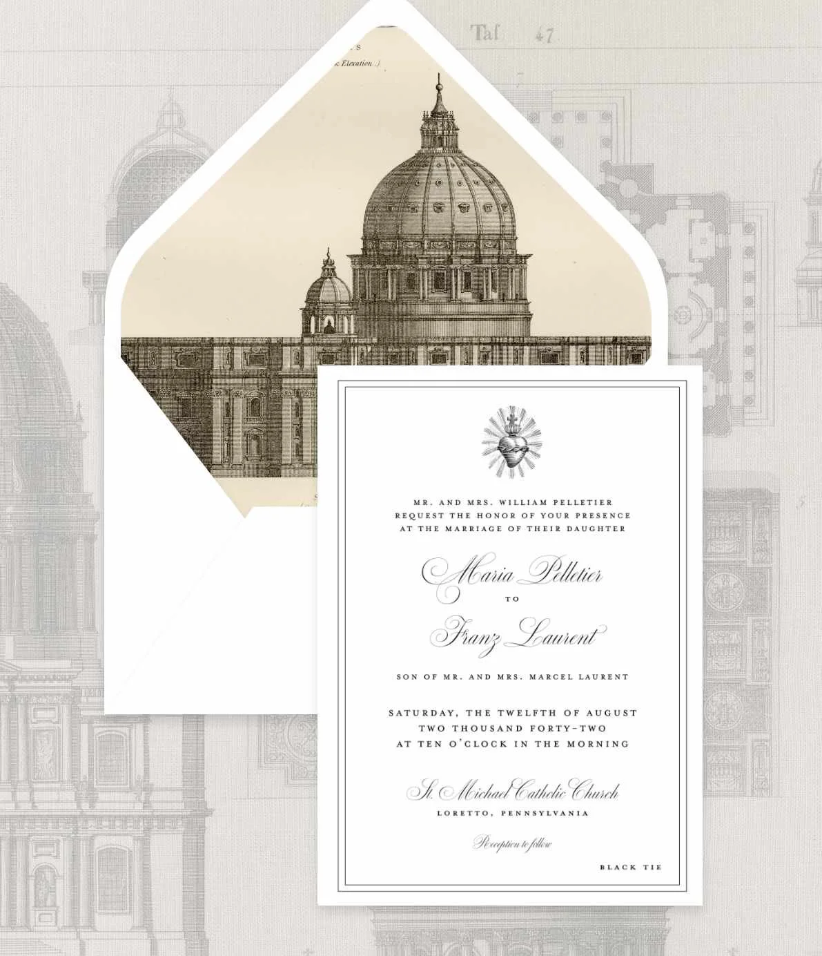 Porta Coeli Envelope Liners - Set of 25