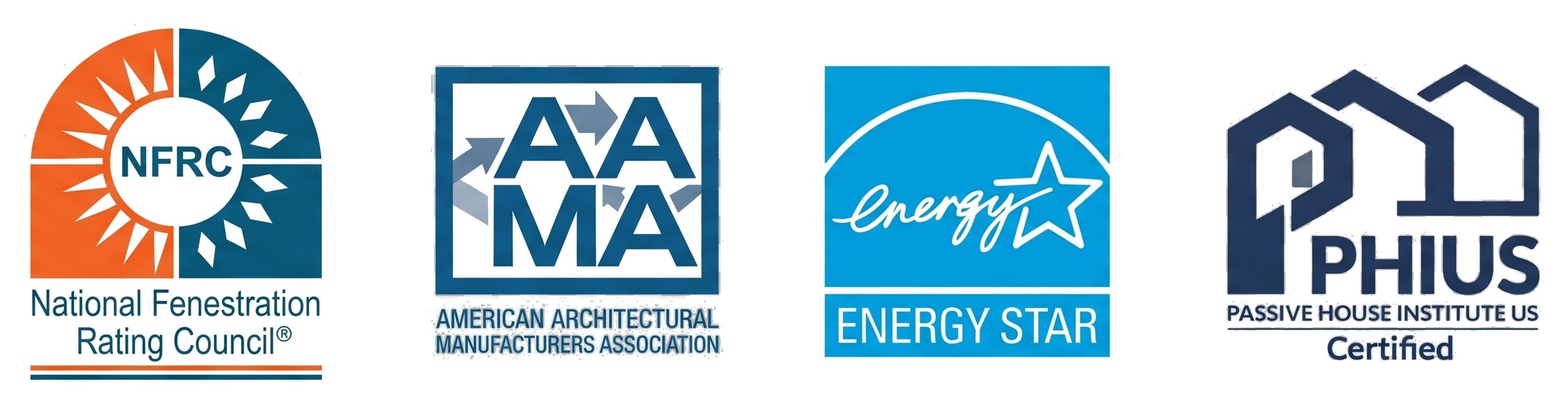 meridian envelope NFRC, AAMA, Energy Star and PHIS certified glass systems