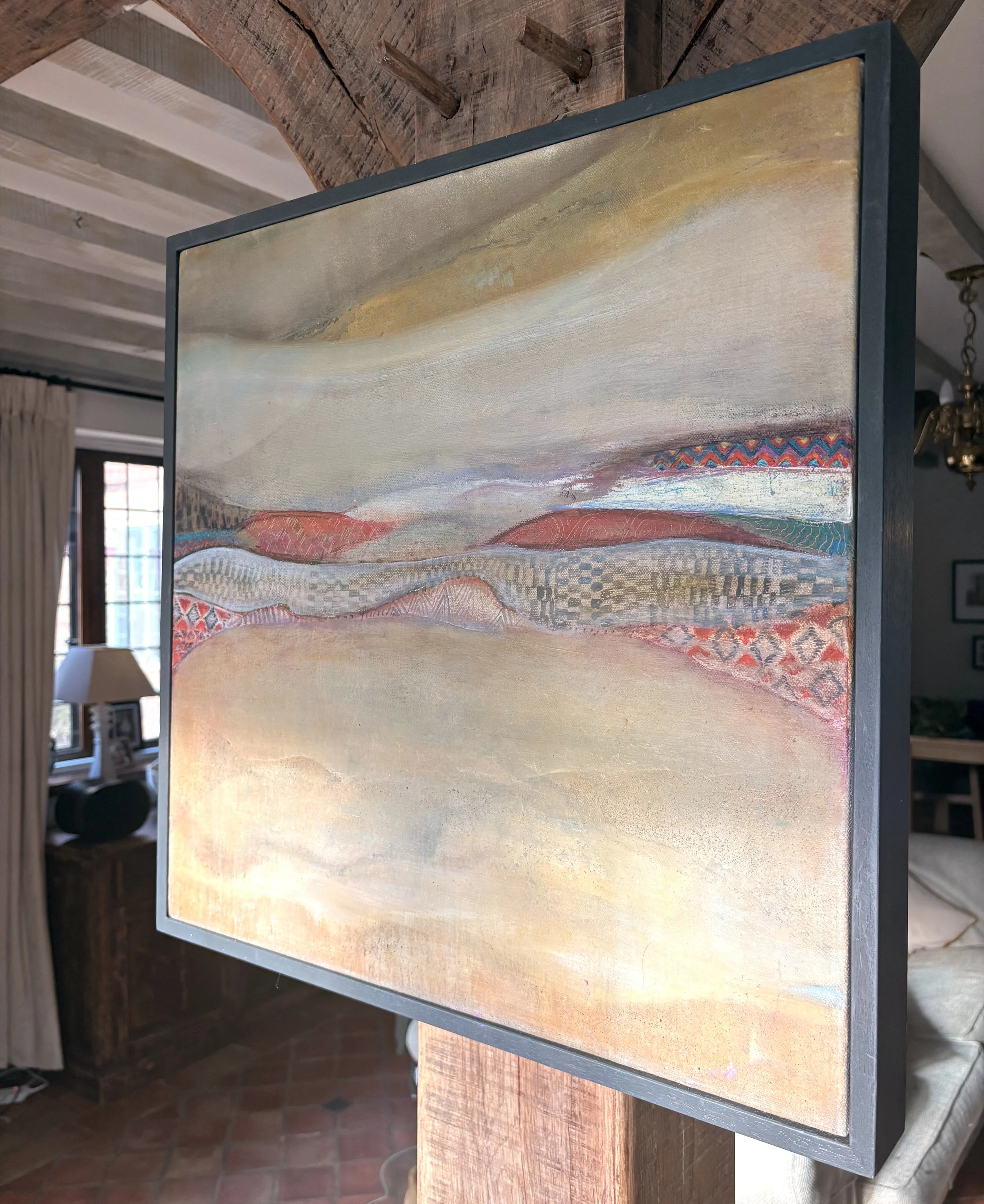 Subterrania - H50 x L50cm - Oil on canvas - framed