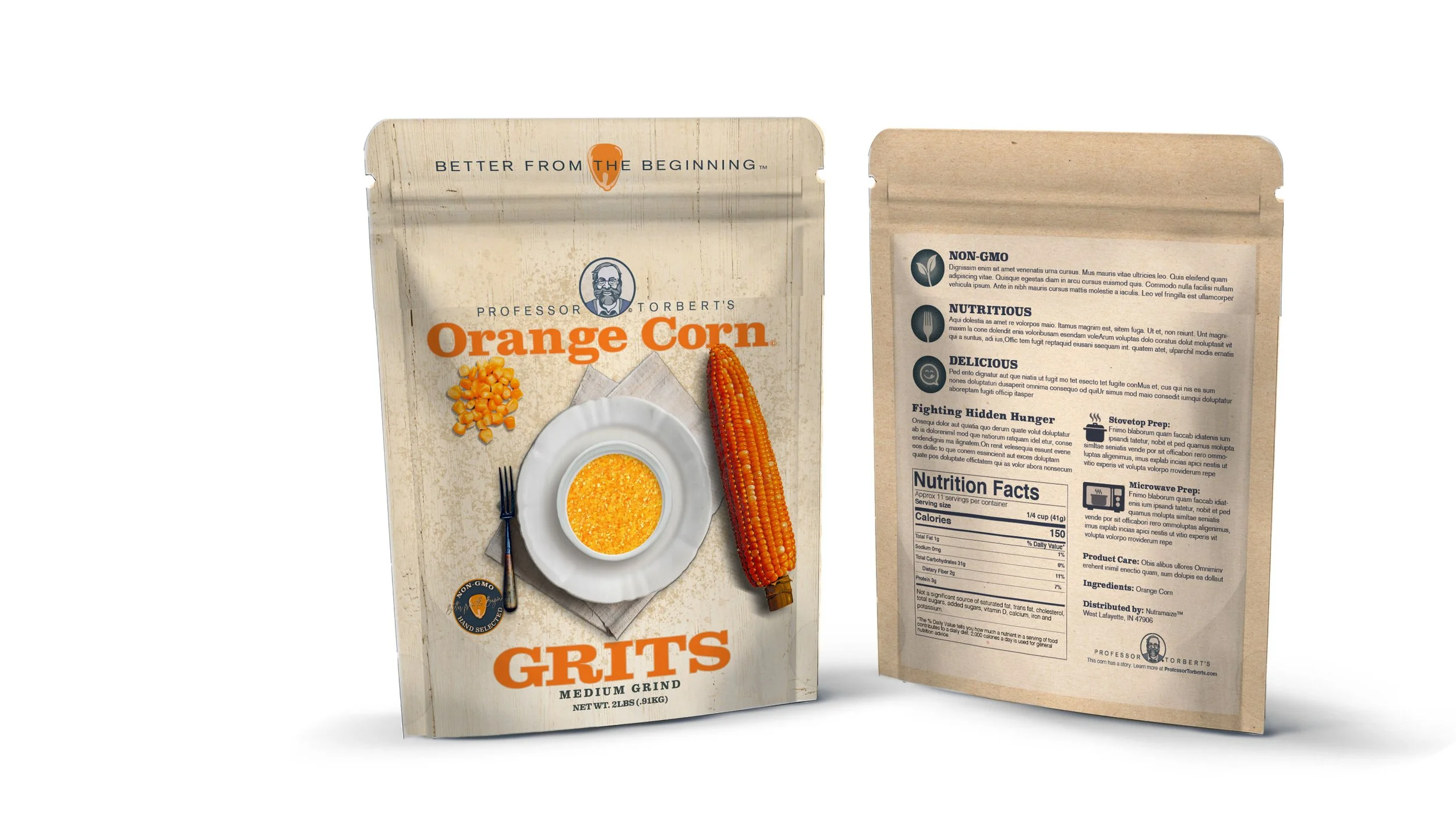 Consumer Package Good Pouch Design