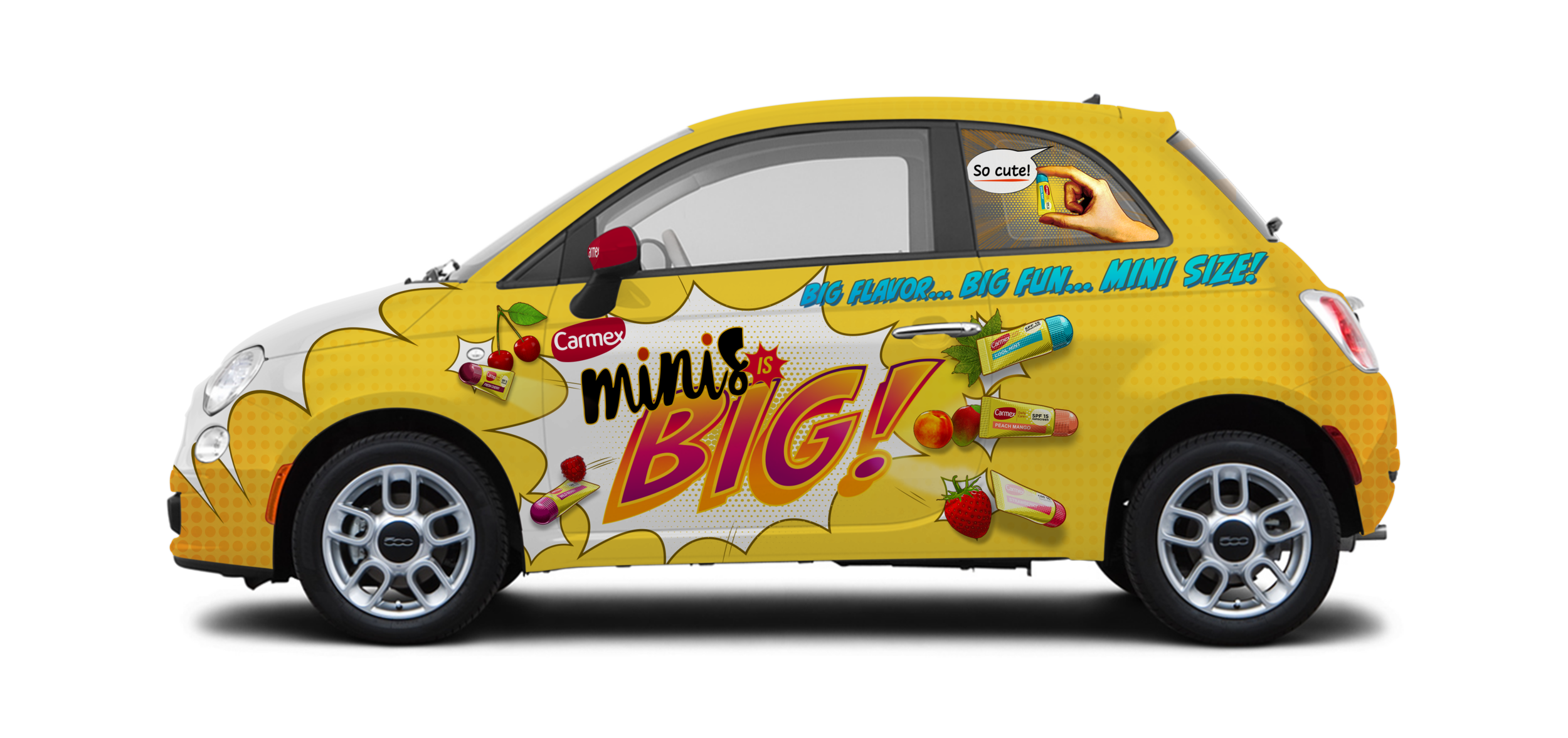 Promotional Vehicle Wrap Design