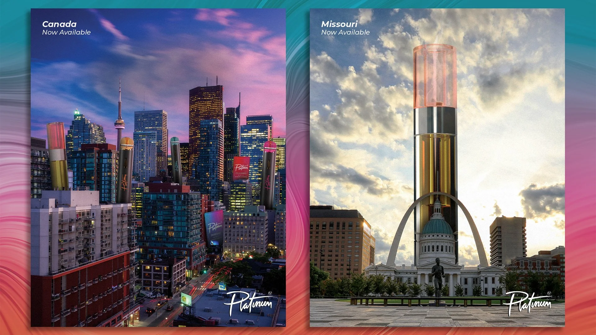 When launching into a new state, I had a lot of fun with what I called "kaiju carts" - think Godzilla - creating images where our products are larger than life, set in iconic areas of each state. 