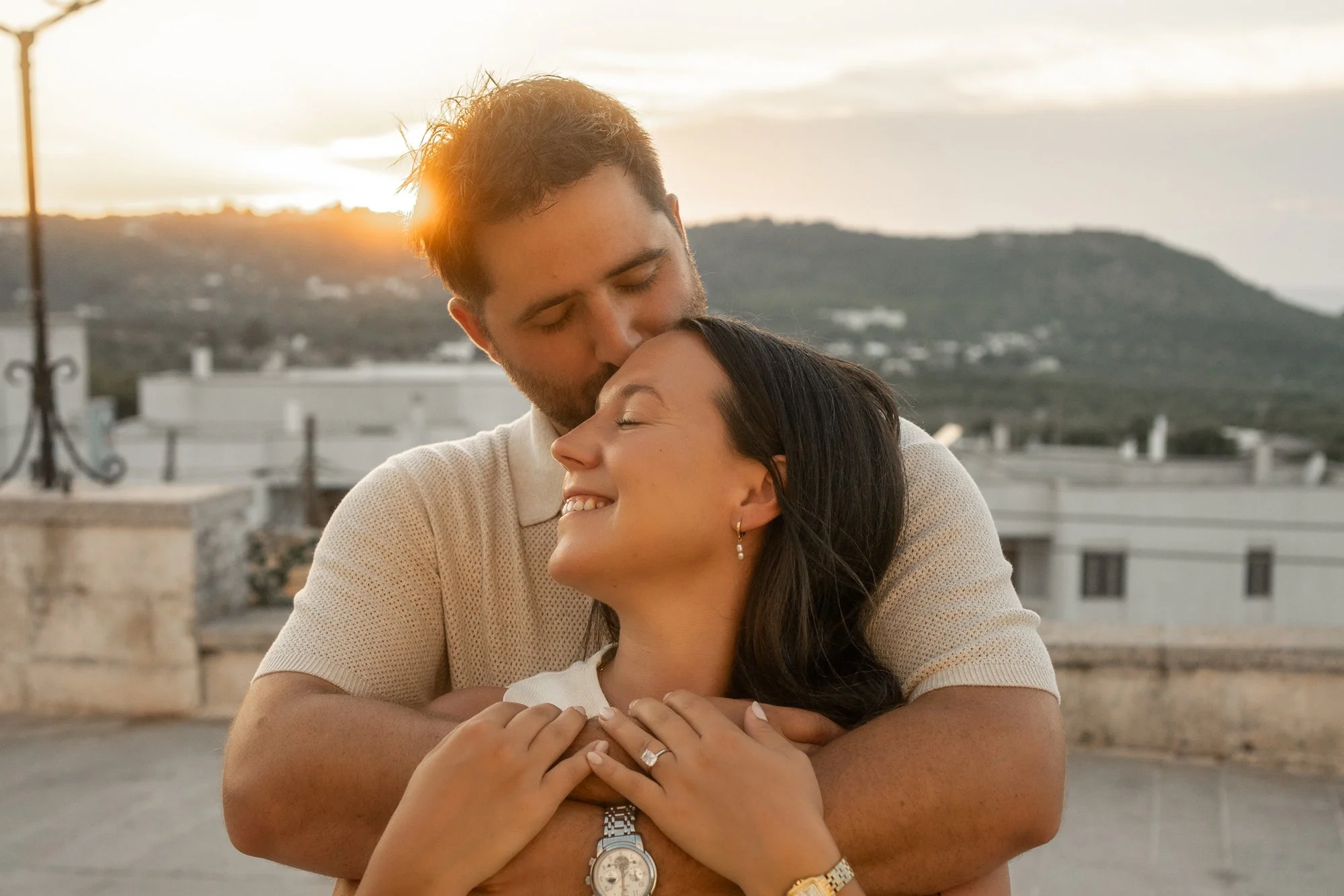 Couples photoshoot in Ostuni, Puglia