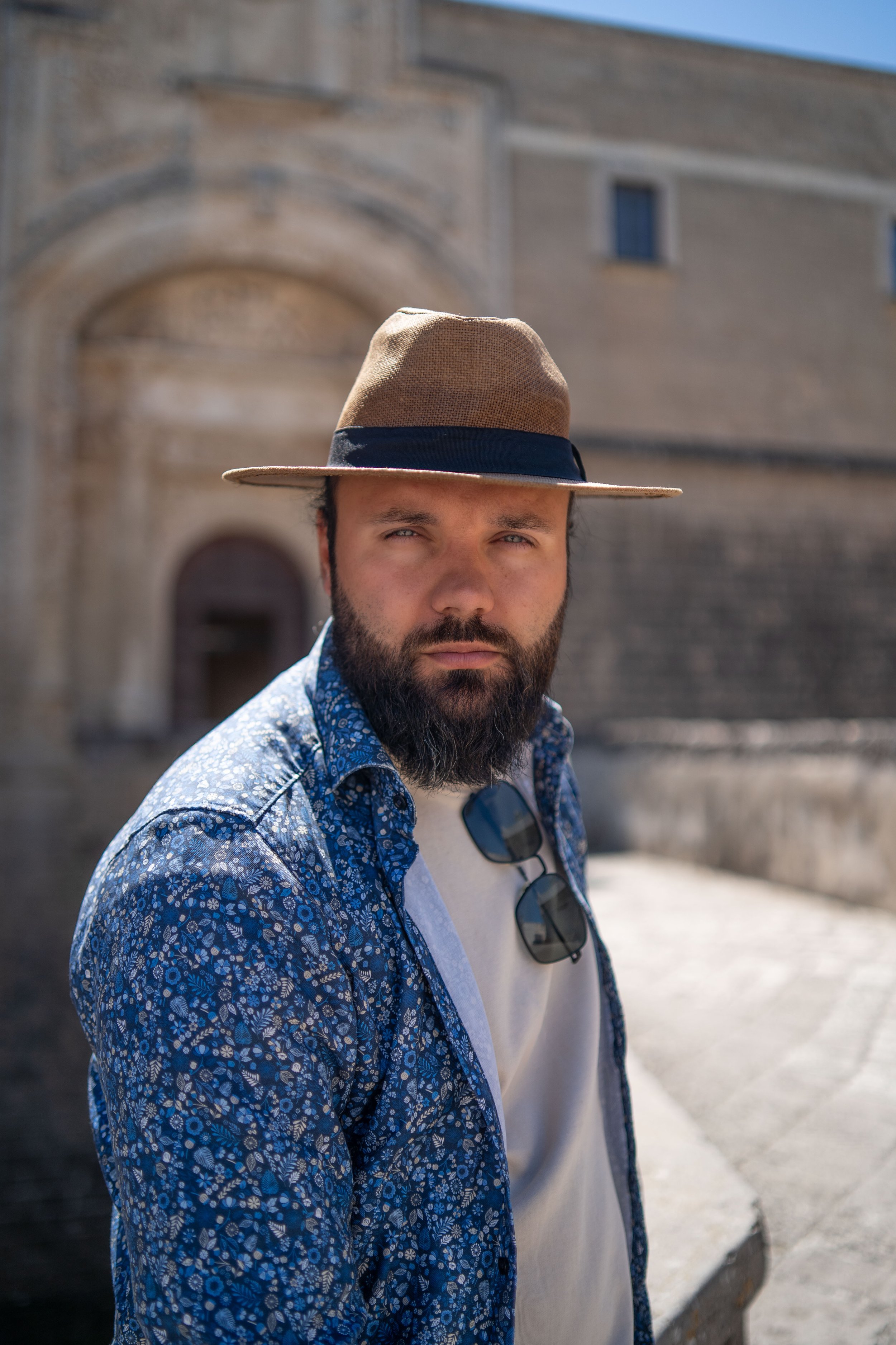 Male Portrait Photoshoot in Tricase, Salento | Kaspars