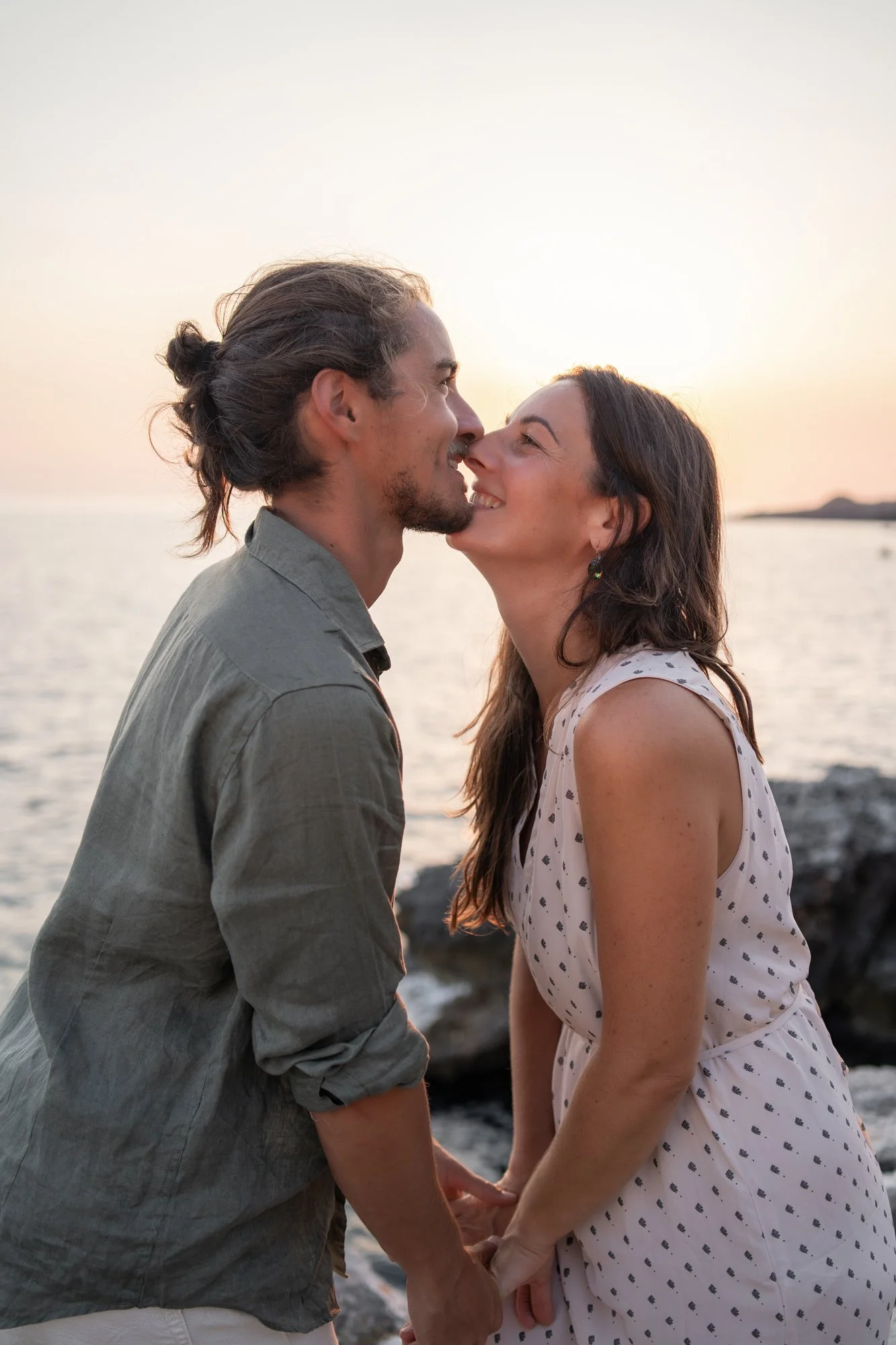 Romantic seaside portrait in Santa Maria di Leuca