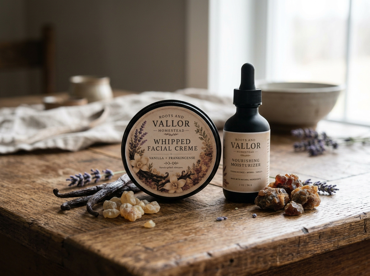 Vanilla & Frankincense Beauty Set