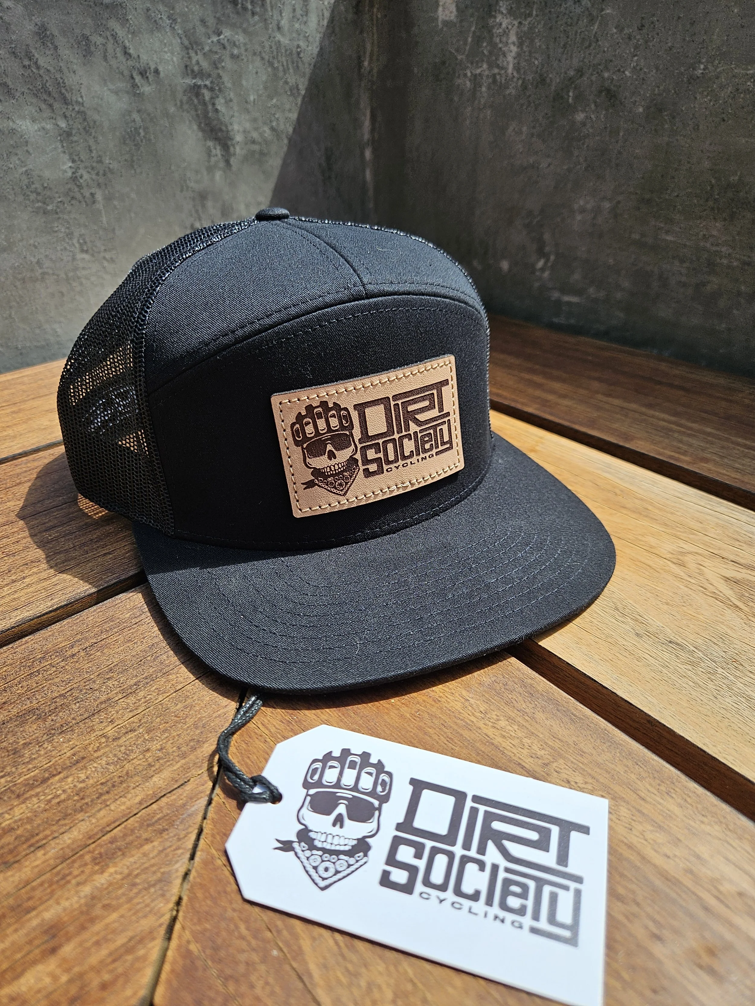 Dirt Society Trucker Hat - Black