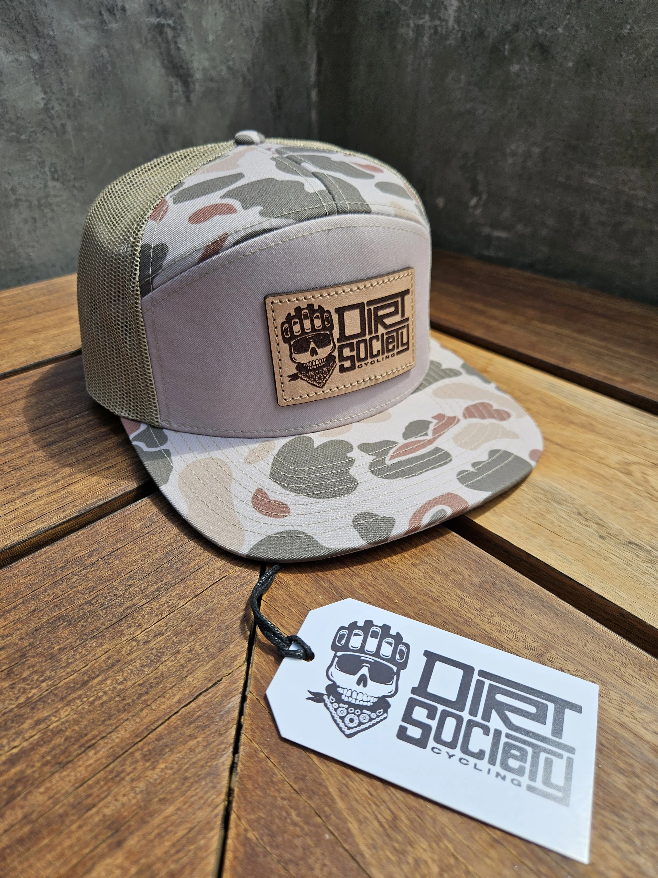Dirt Society Trucker Hat - Camo