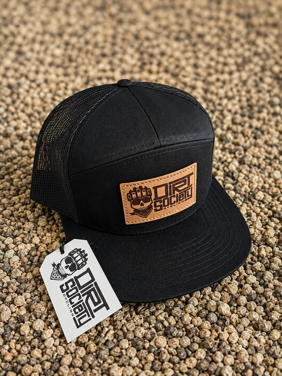 Dirt Society Trucker Hat - Black