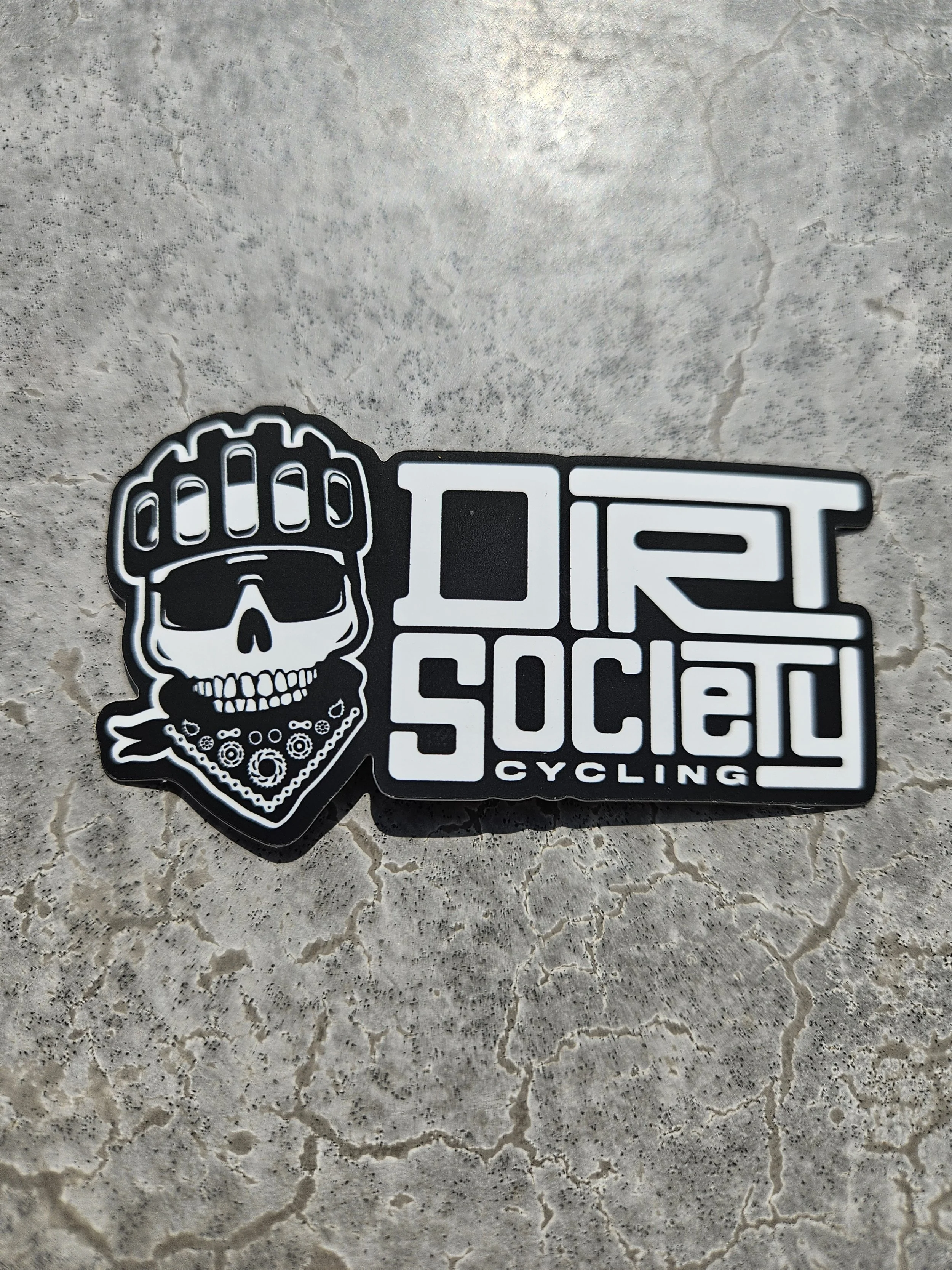 Dirt Society Sticker - Die Cut