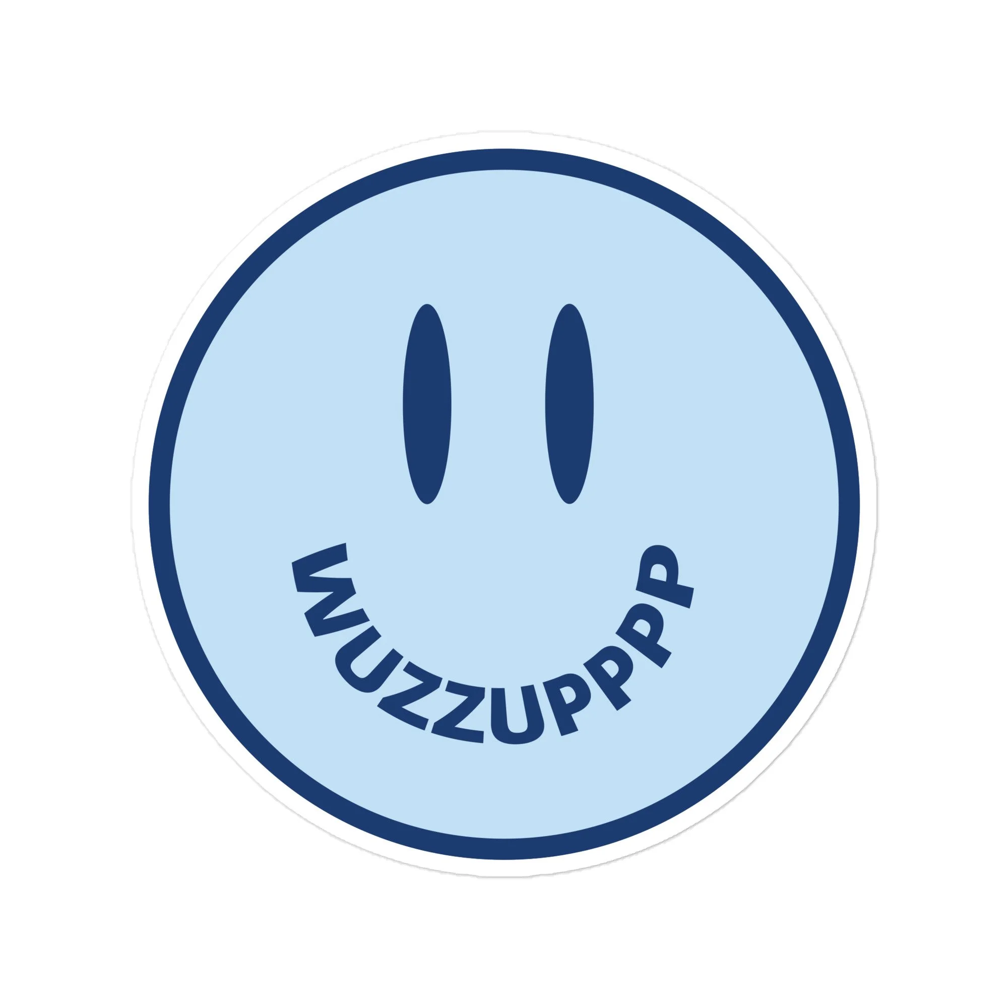 Hoban "Wuzzupppp" Die-cut stickers