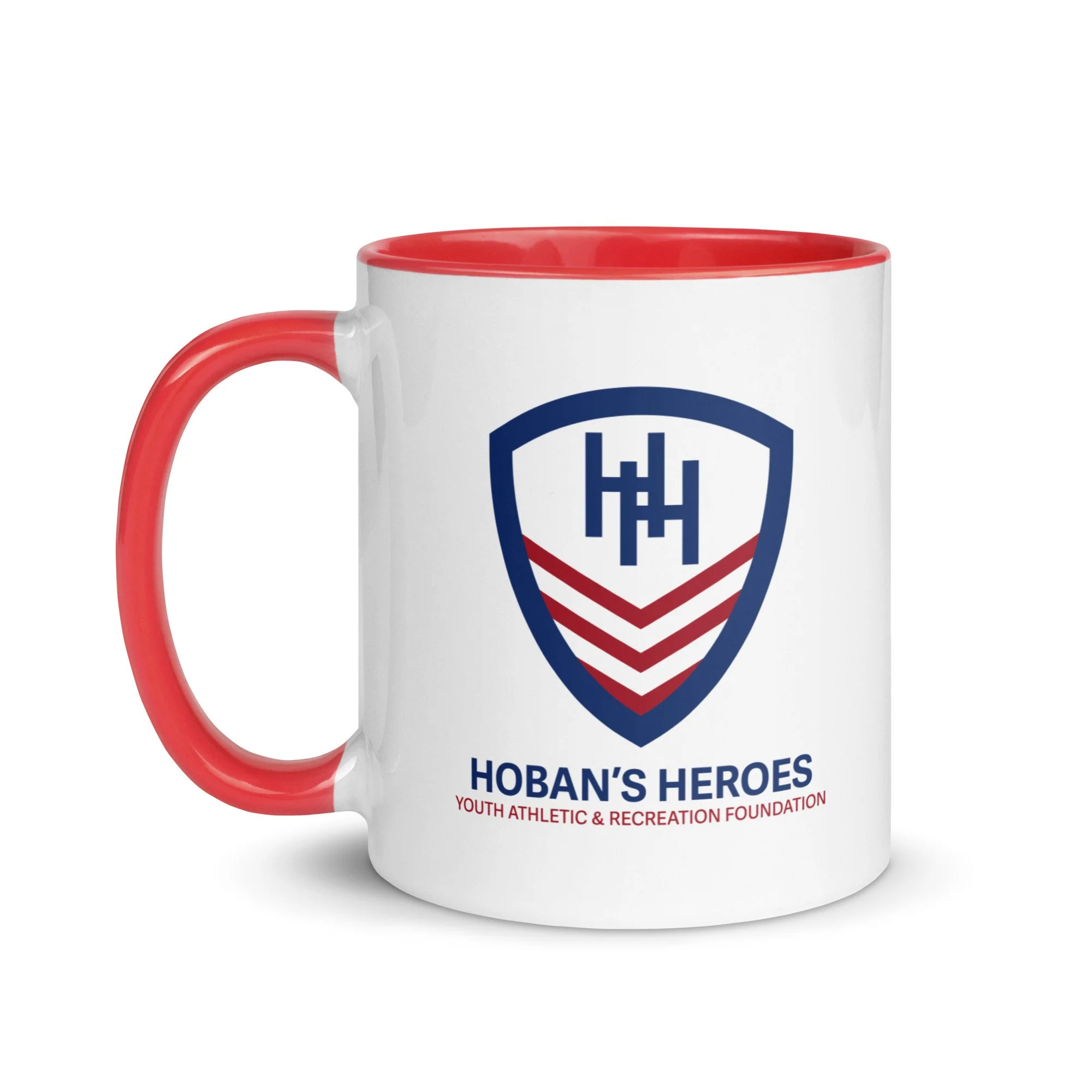 Hoban's Heroes "Show Up" Mug with Color Inside