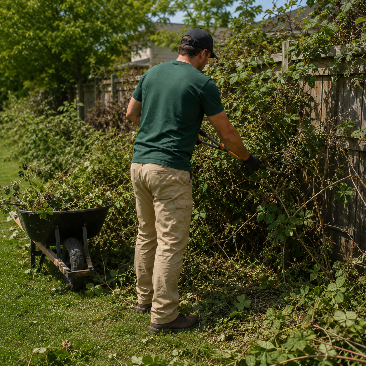 Blackberry/Thorn Bush Removal