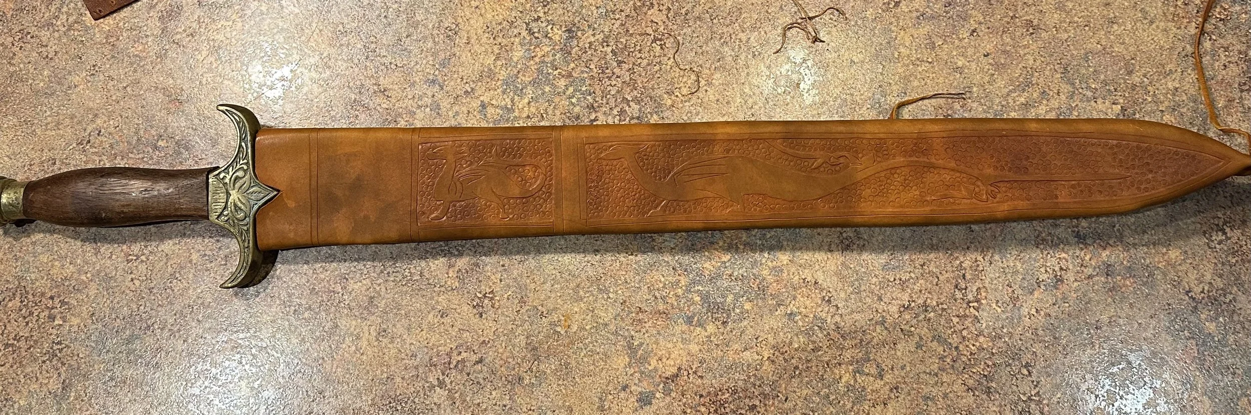 Custom Sword Scabbard