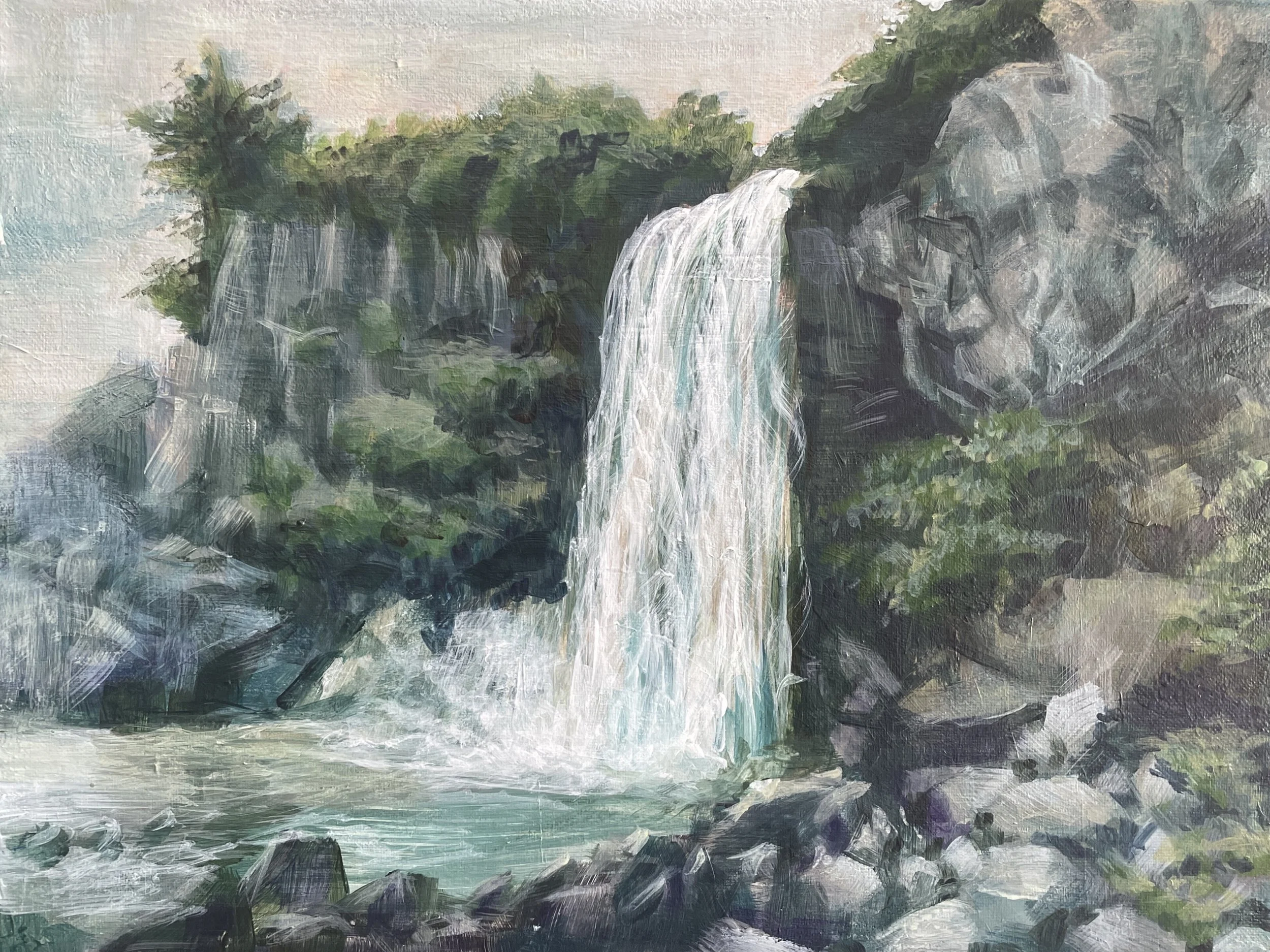 Jungbang Falls, Jeju Island